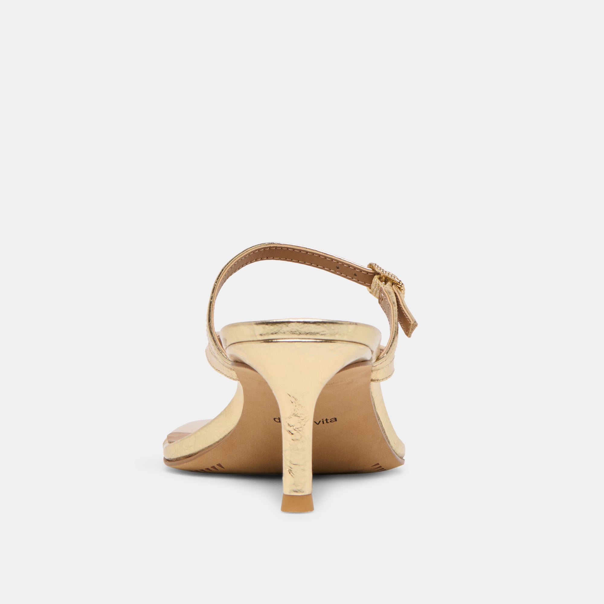 BIAGA HEELS GOLD DISTRESSED LEATHER - view 9