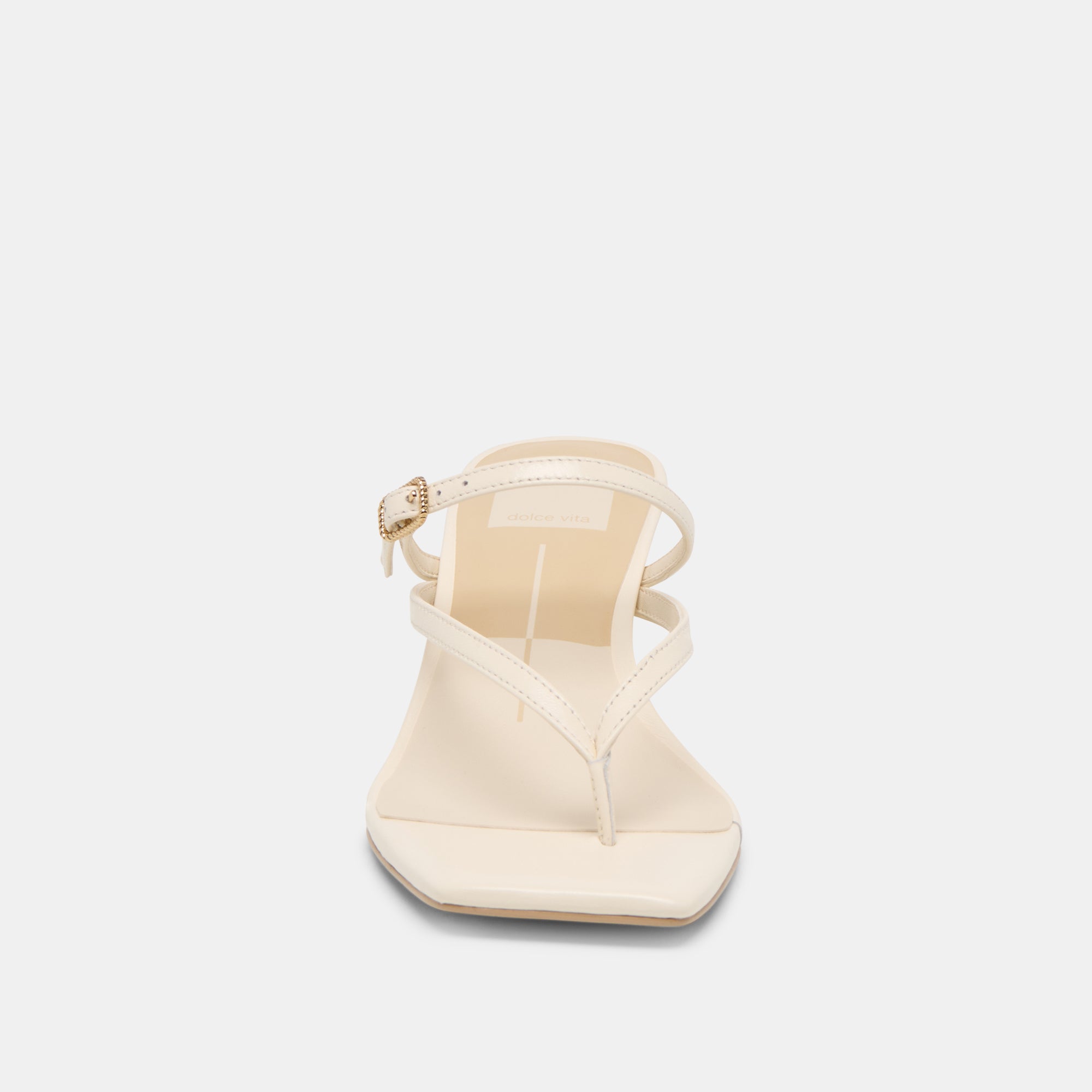 BIAGA HEELS OFF WHITE LEATHER - view 6