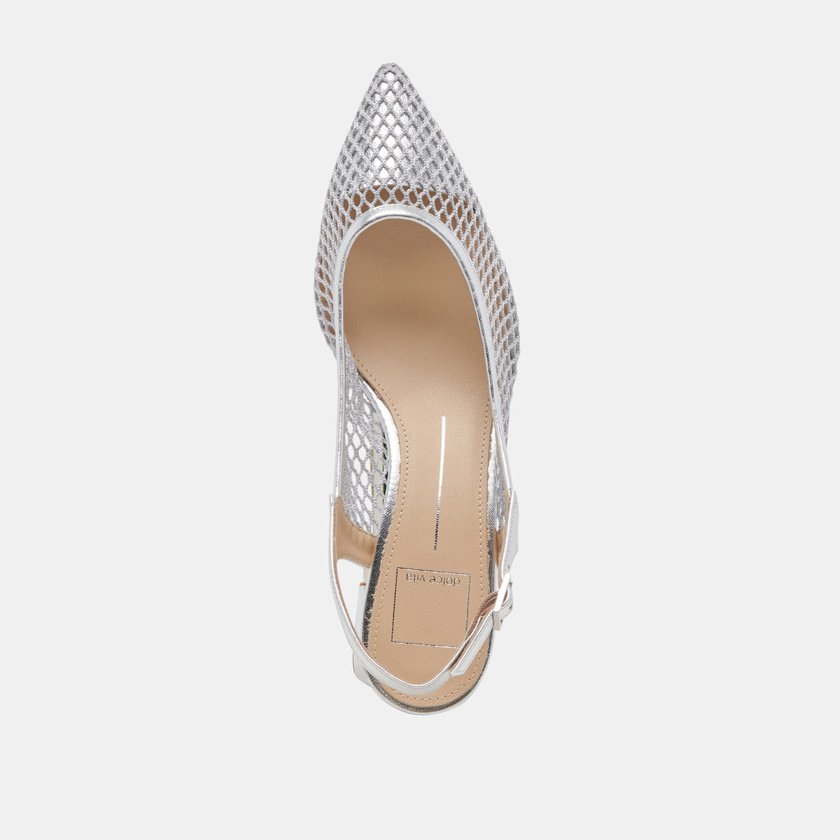 BLONDI HEELS SILVER MESH - view 11