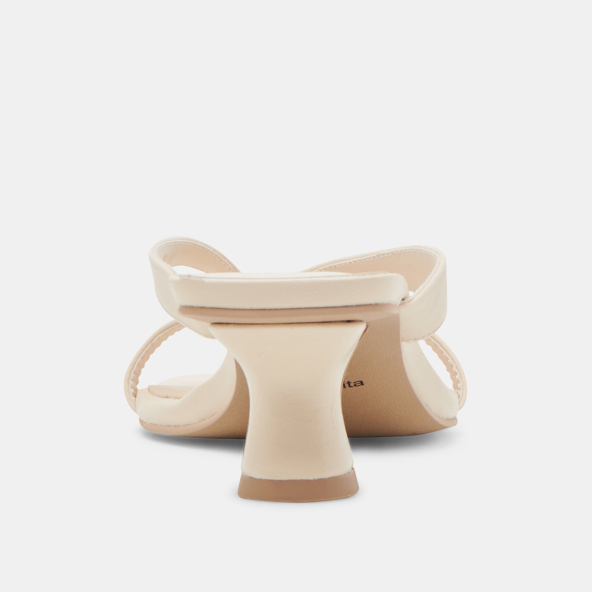 BREVEL WIDE HEELS BONE LEATHER - view 7