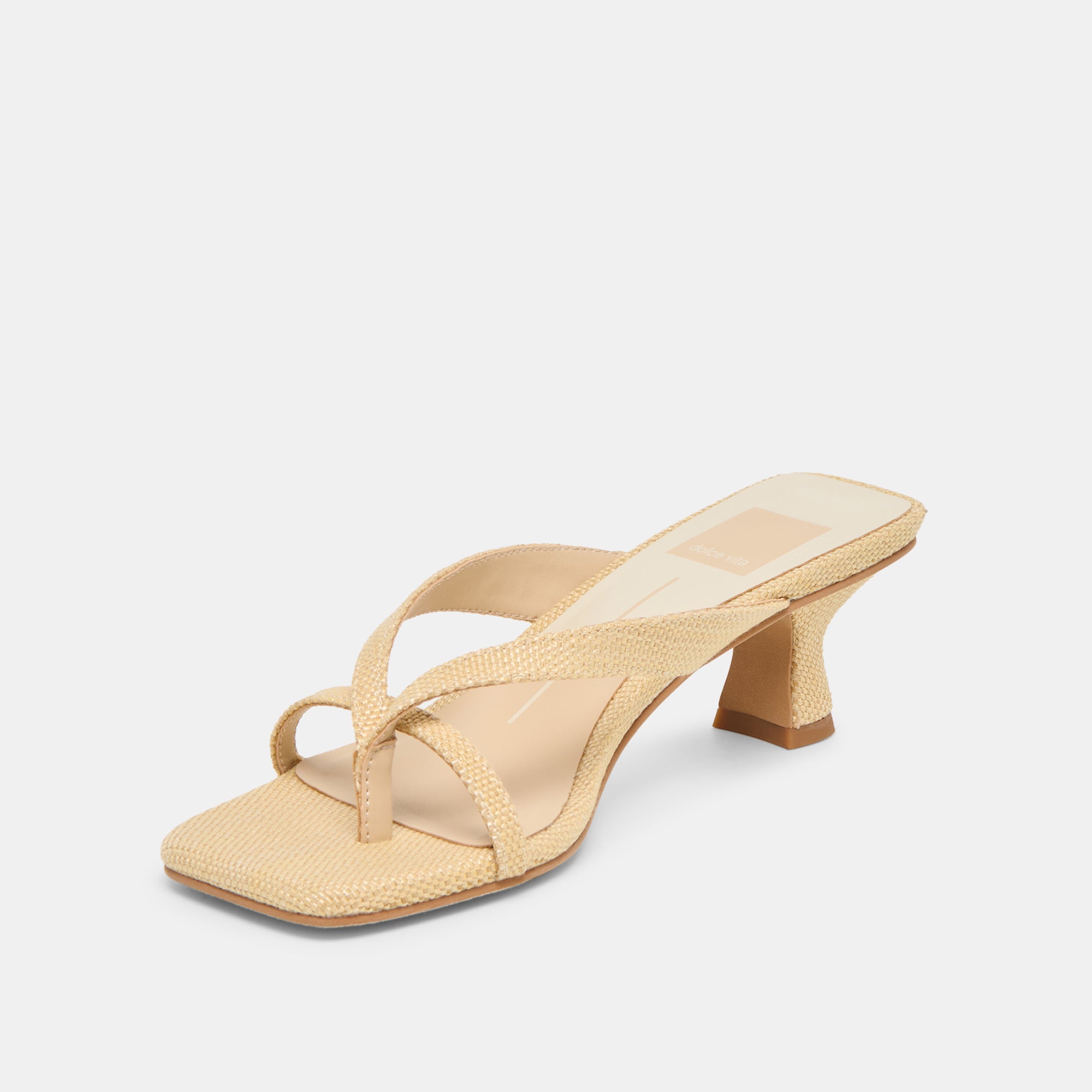 BREVEL HEELS NATURAL RAFFIA - view 6