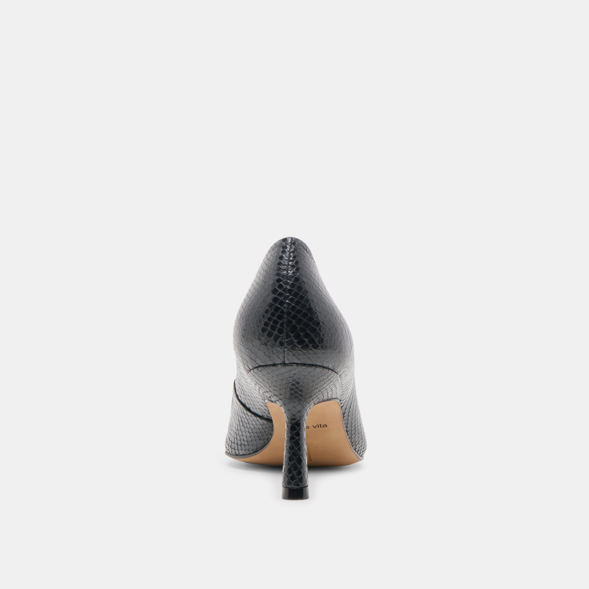 BRIONA HEELS ONYX EMBOSSED LEATHER - view 10