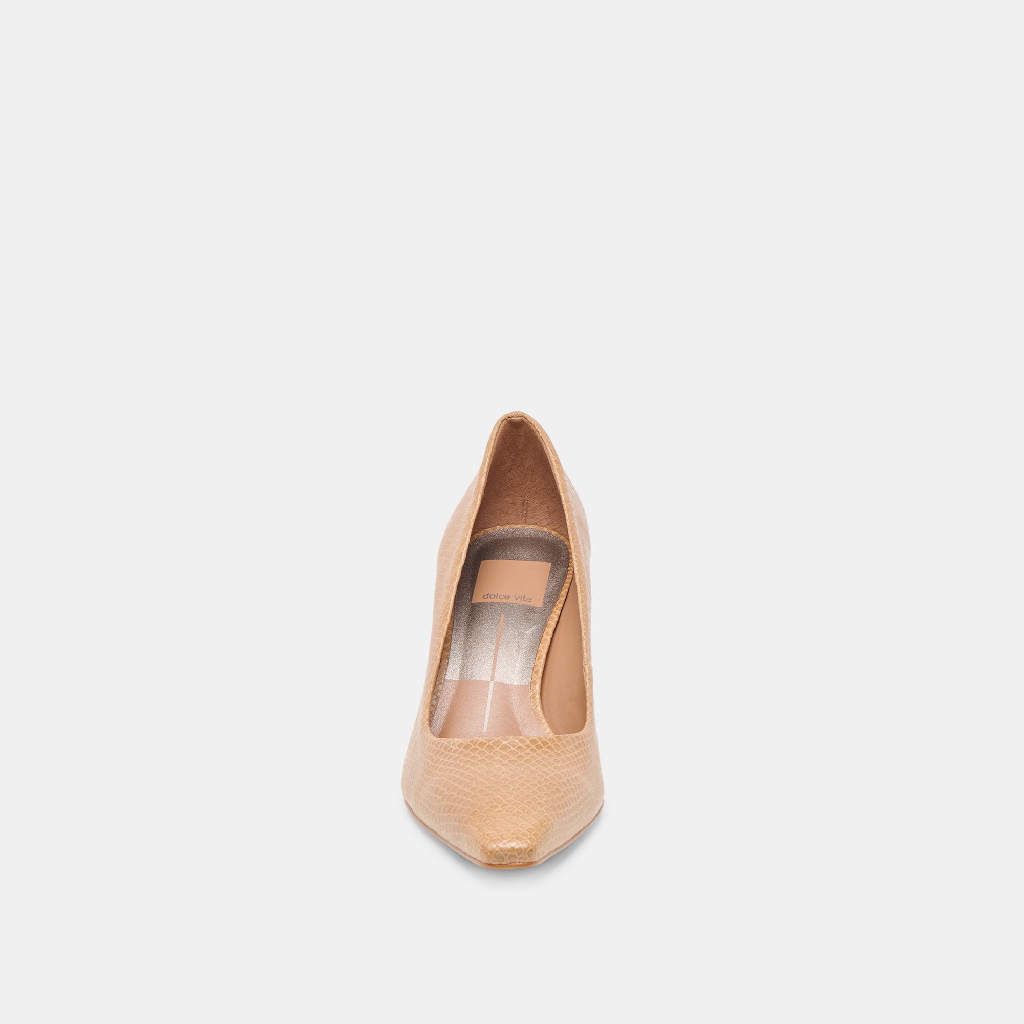 BRIONA HEELS WHISKEY EMBOSSED LEATHER - view 6