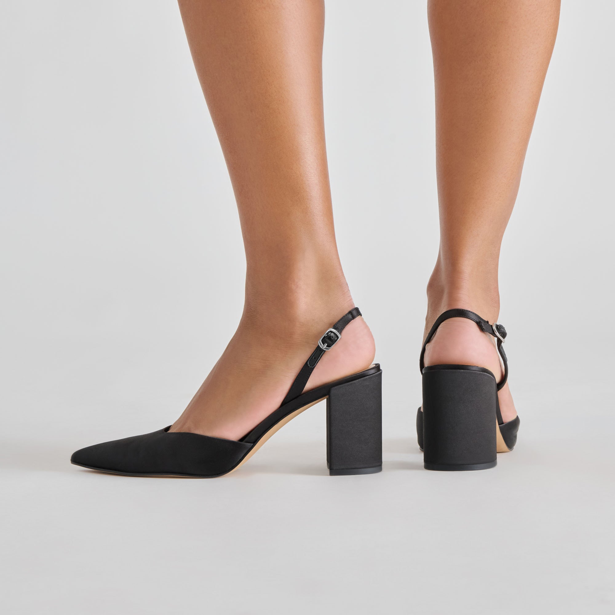 CAREL HIGH HEELS ONYX SATIN