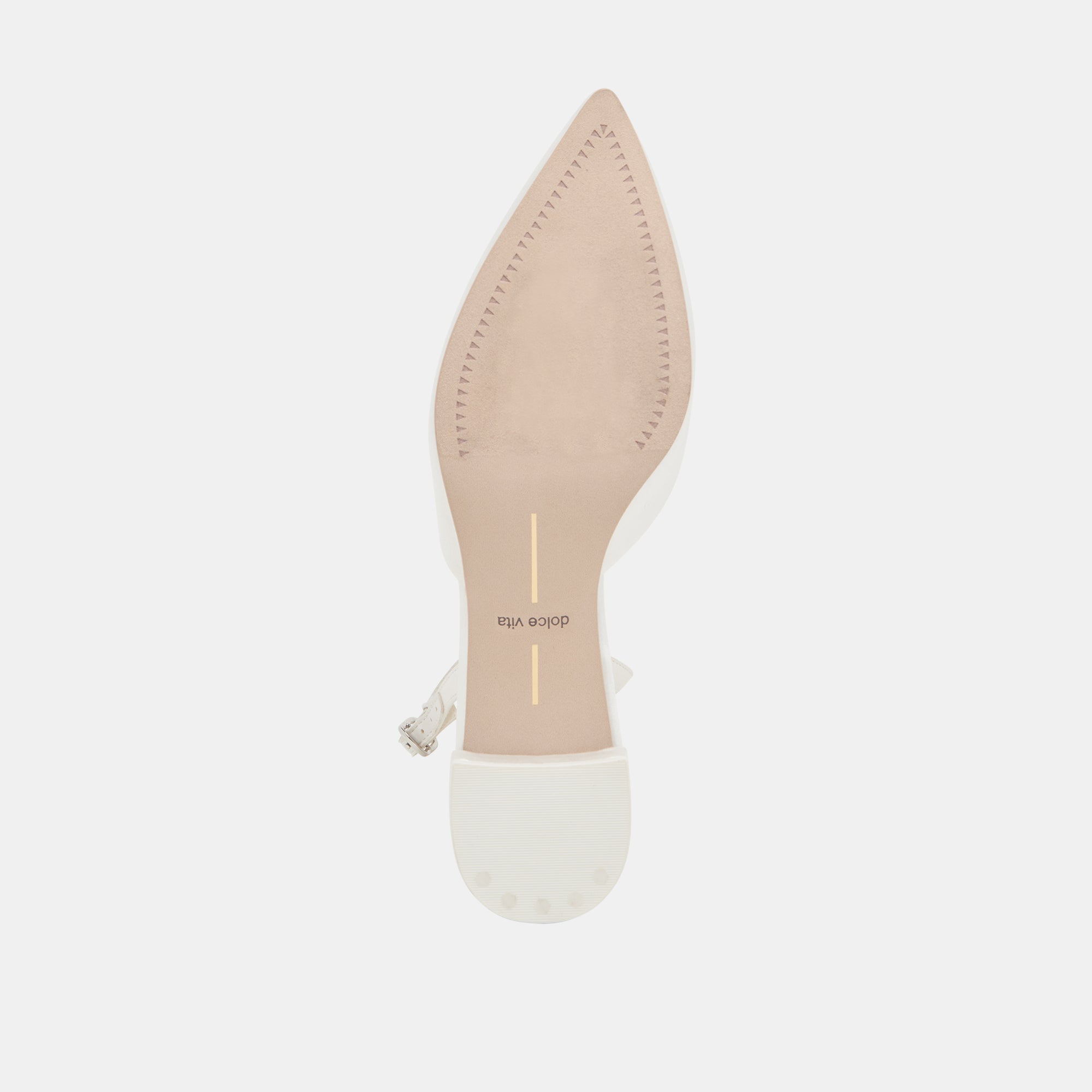CAREL WIDE HEELS TRUE WHITE SATIN - view 9
