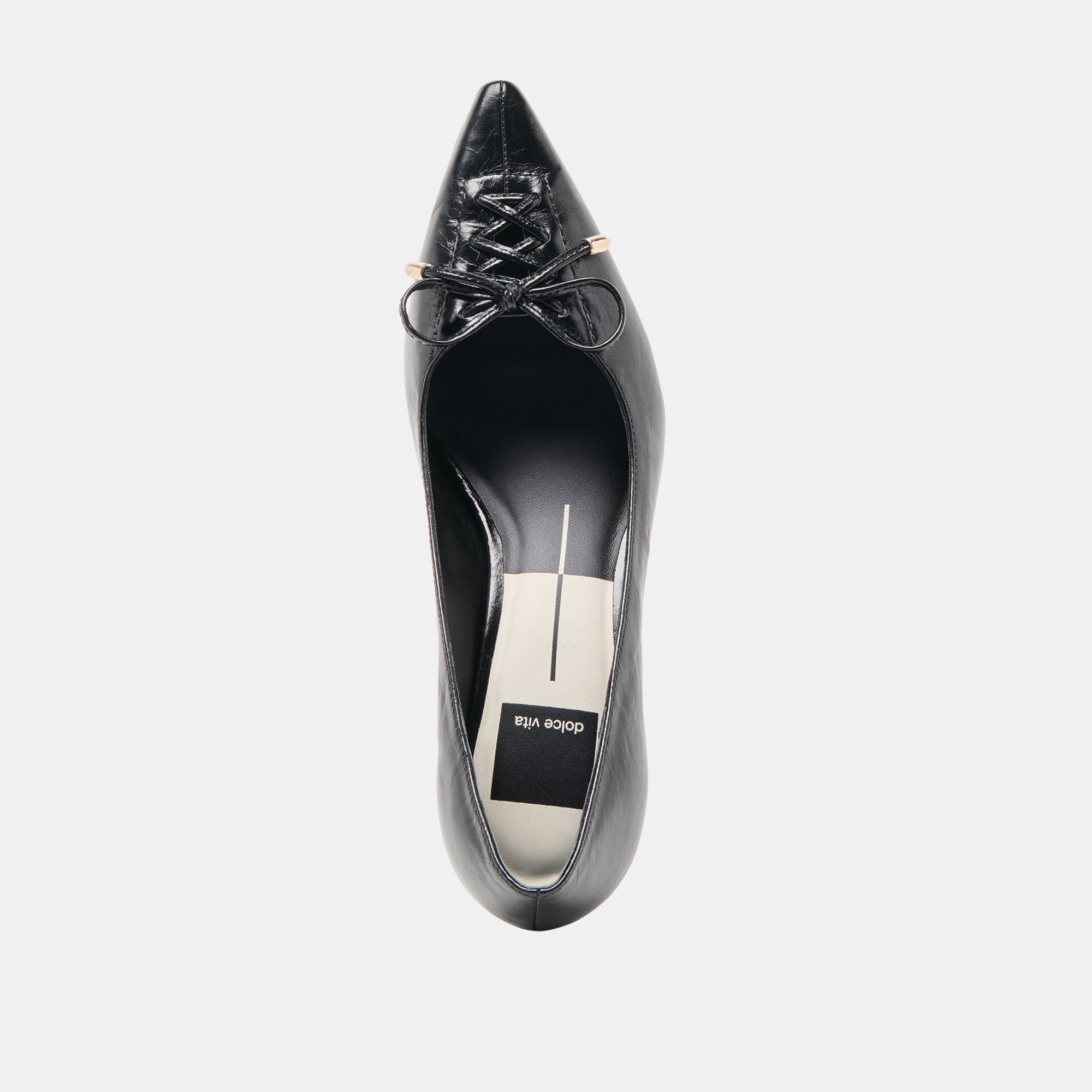 CLARIE HEELS MIDNIGHT CRINKLE PATENT LEATHER - view 10