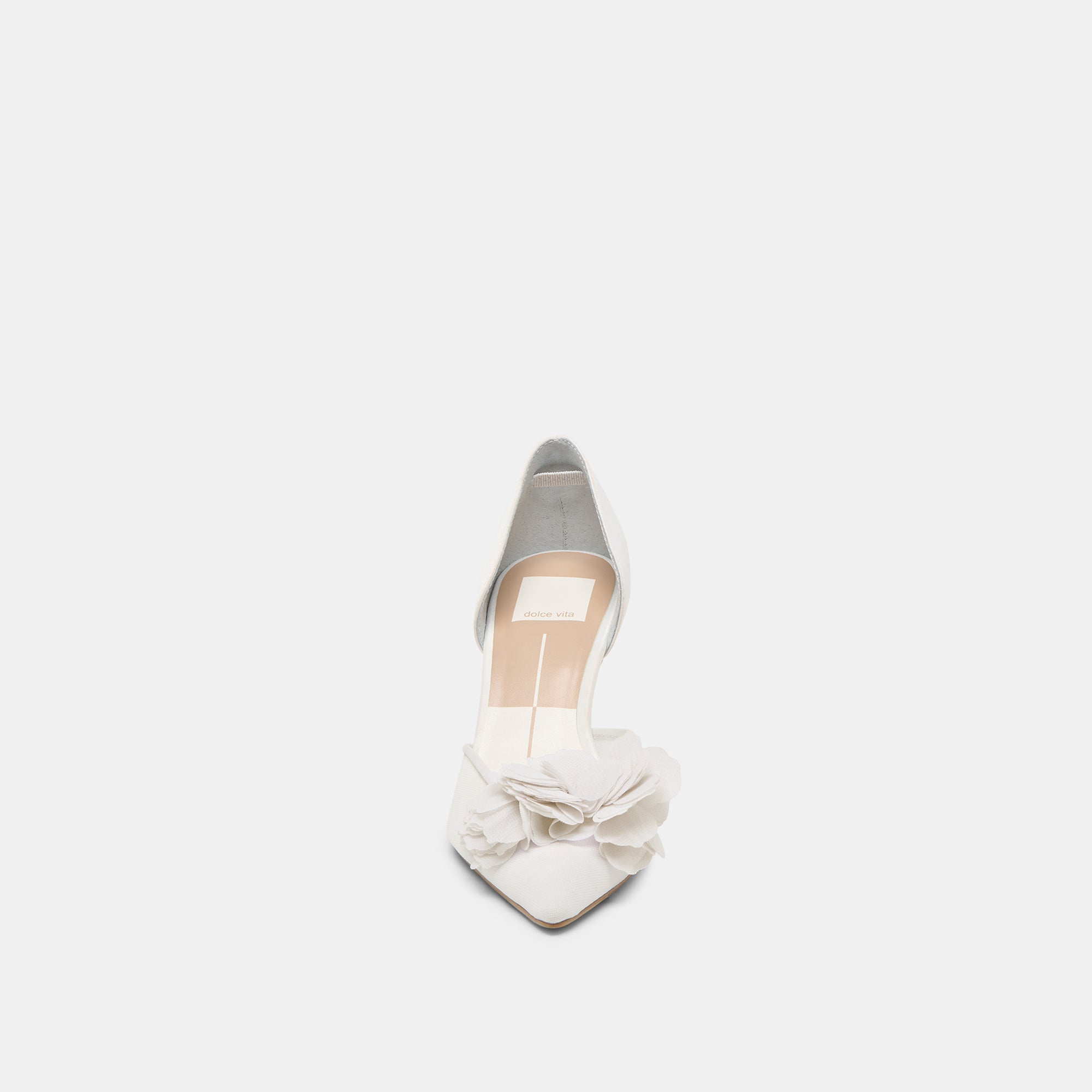 EVELIN HEELS WHITE MESH - view 9