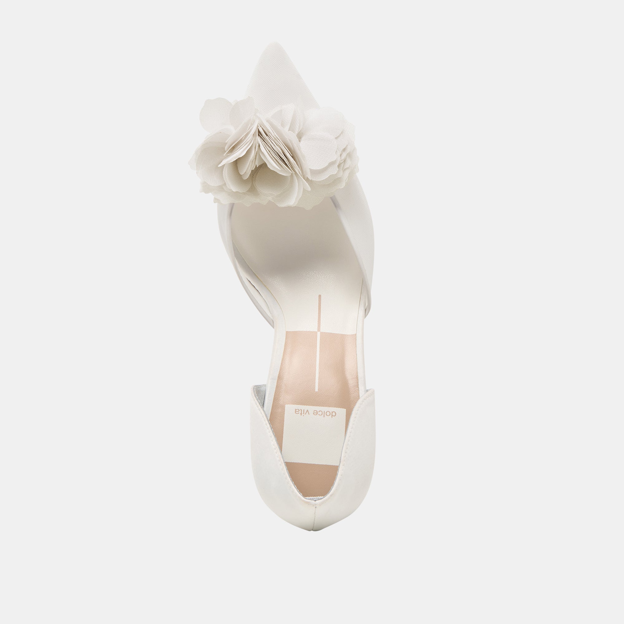 EVELIN HEELS WHITE MESH - view 11