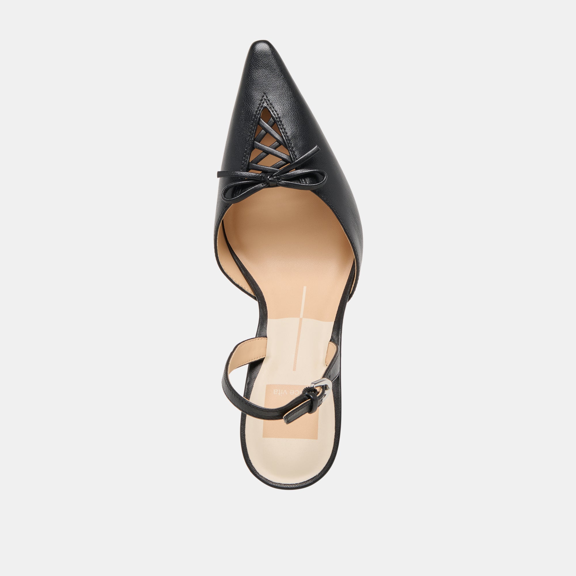 HAMYA HEELS BLACK LEATHER - view 8