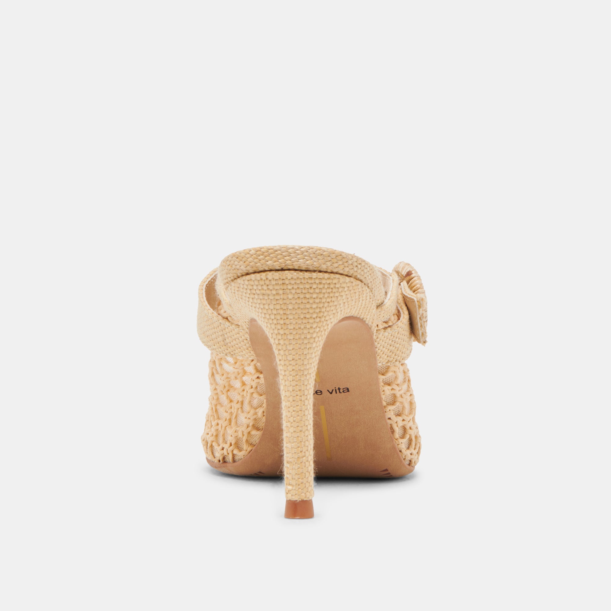 KEEKEE HEELS LT NATURAL WOVEN RAFFIA - view 7