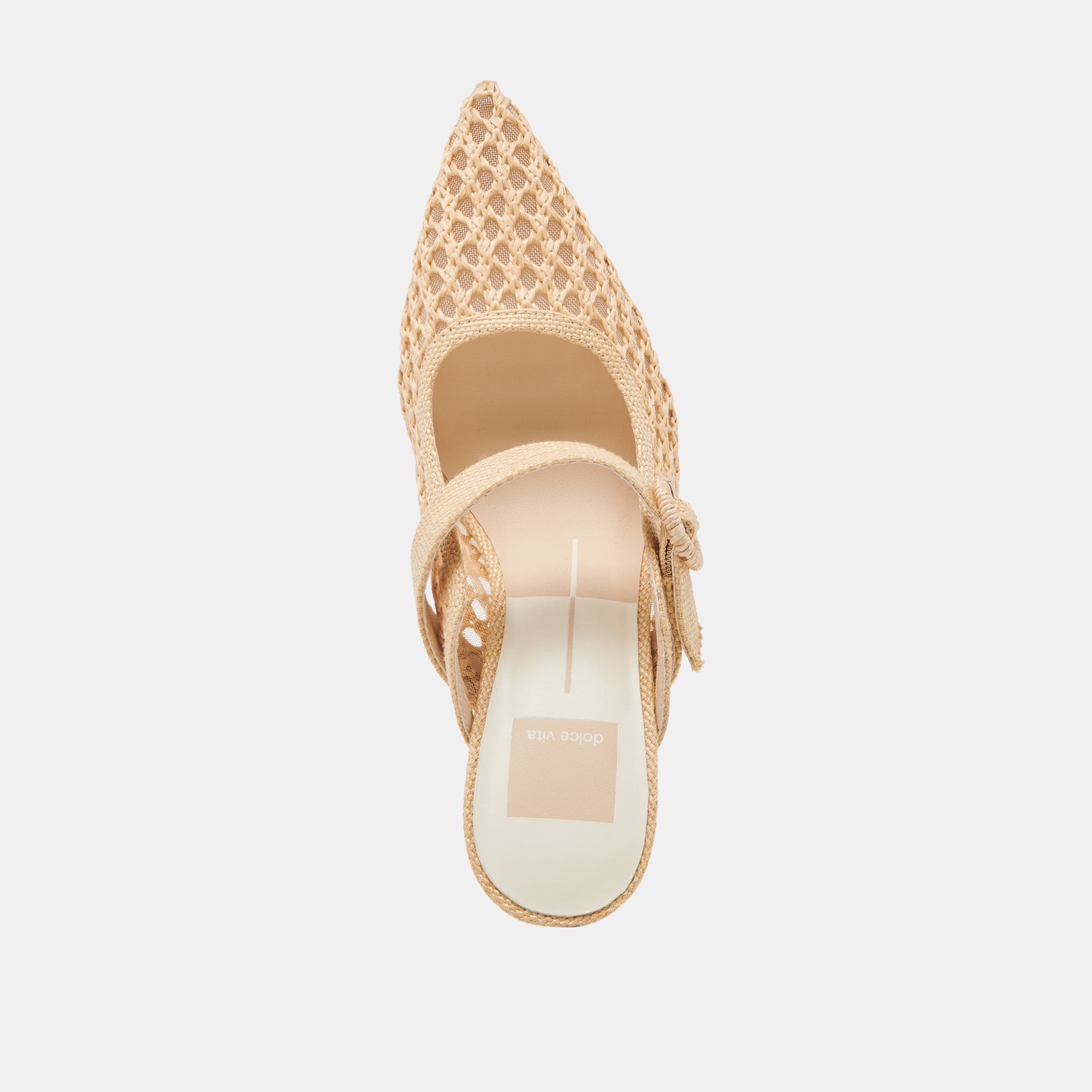 KEEKEE HEELS LT NATURAL WOVEN RAFFIA - view 8