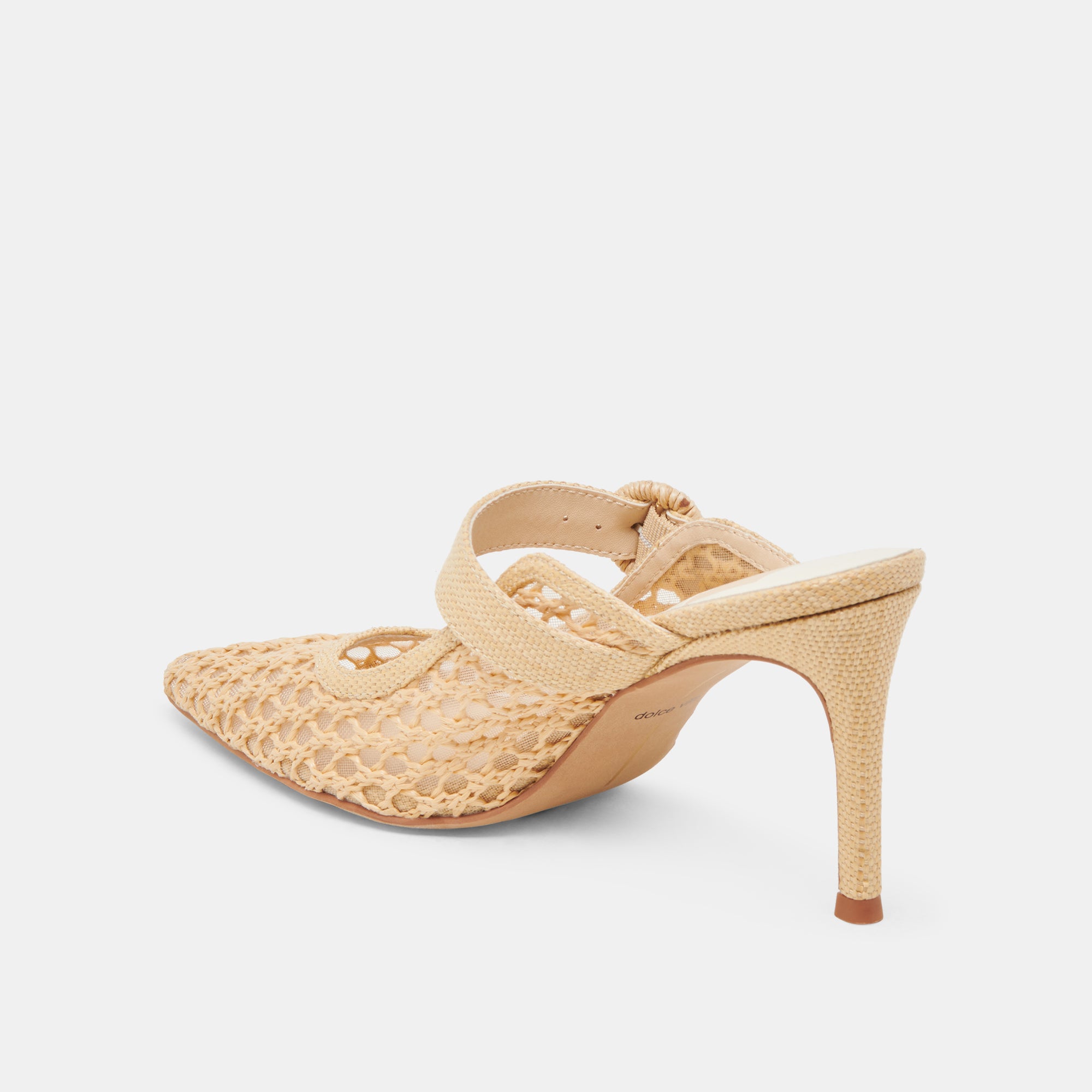 KEEKEE HEELS LT NATURAL WOVEN RAFFIA - view 5