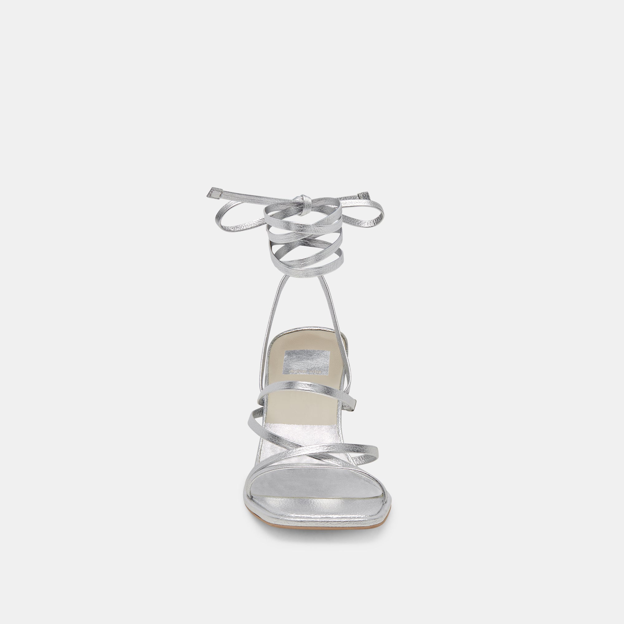 MALABO HEELS SILVER METALLIC LEATHER - view 8