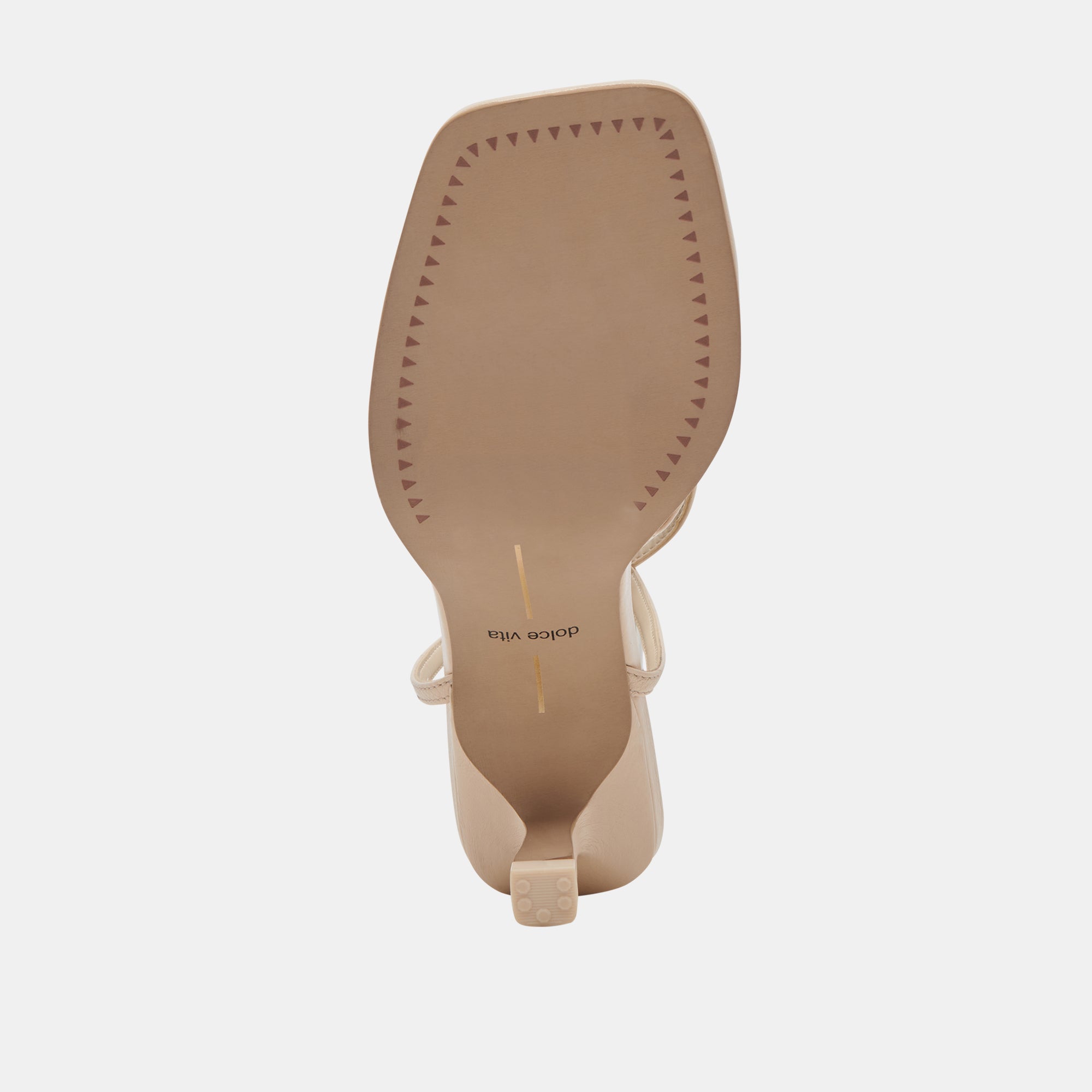 MANJI WIDE HEELS BONE PATENT LEATHER - view 9