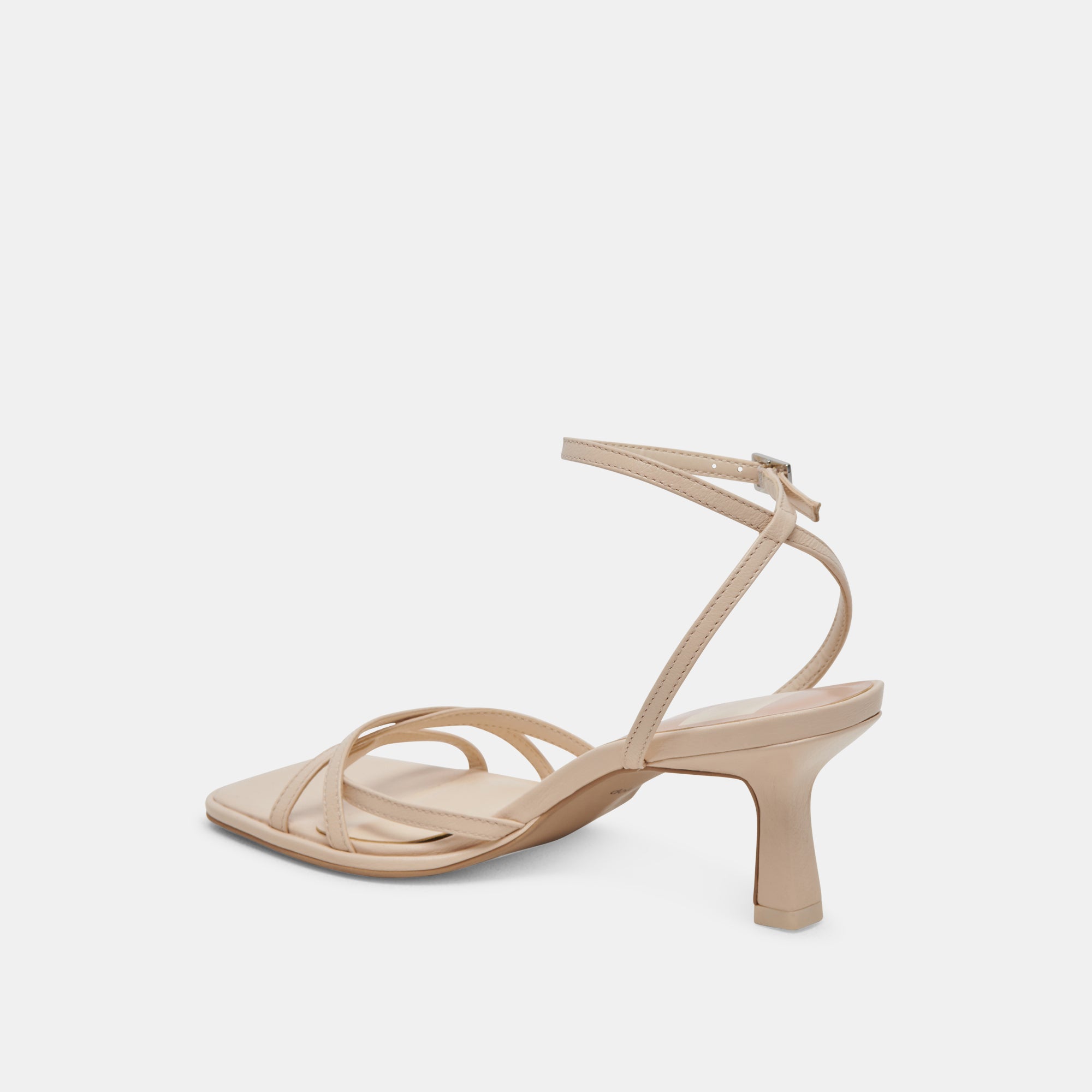 MANJI WIDE HEELS BONE PATENT LEATHER - view 5