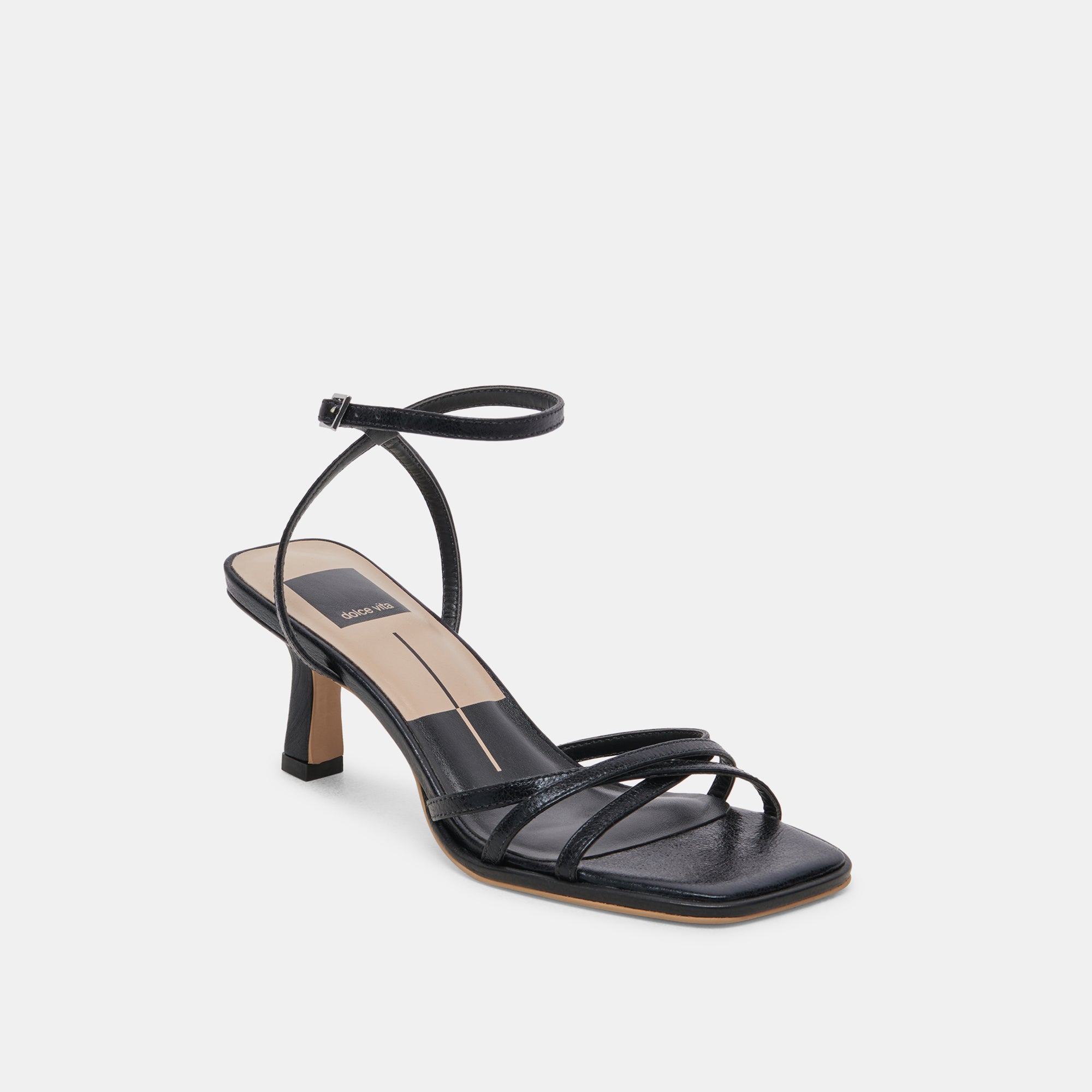 MANJI WIDE HEELS MIDNIGHT PATENT LEATHER - view 2