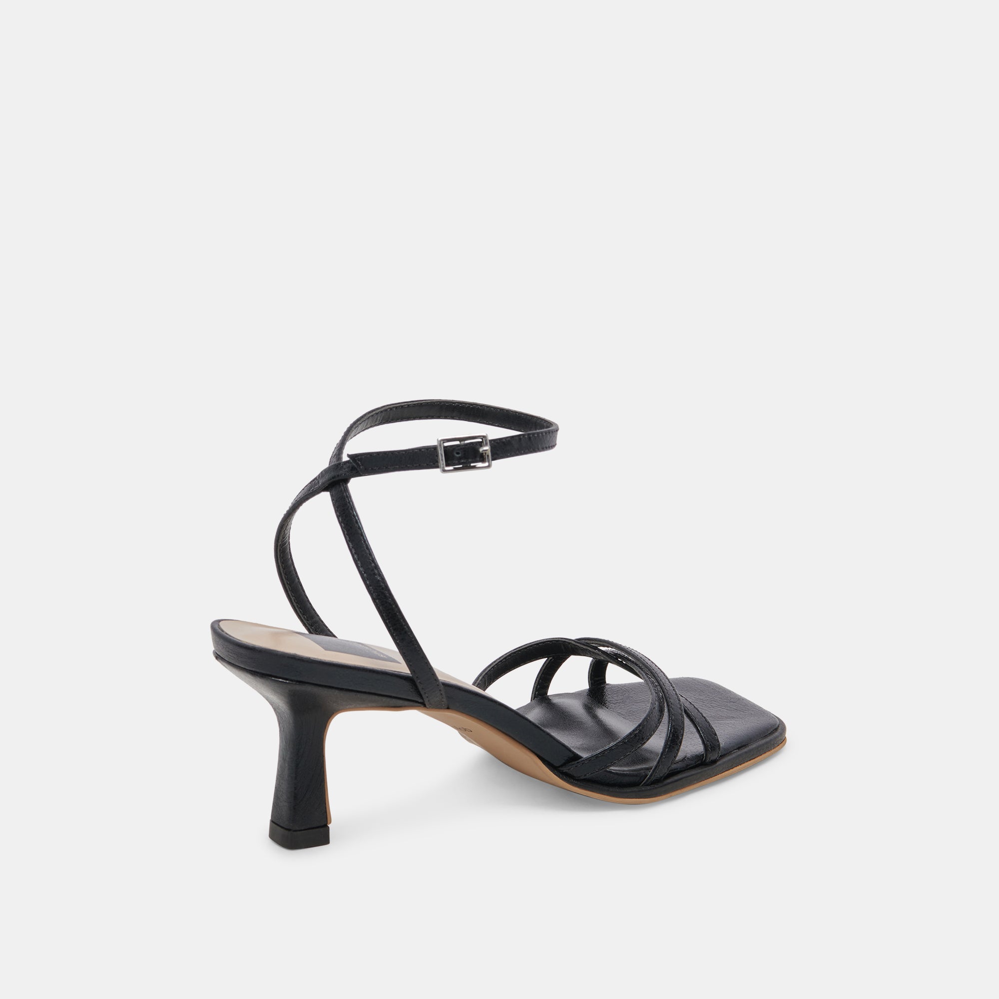 MANJI WIDE HEELS MIDNIGHT PATENT LEATHER - view 3
