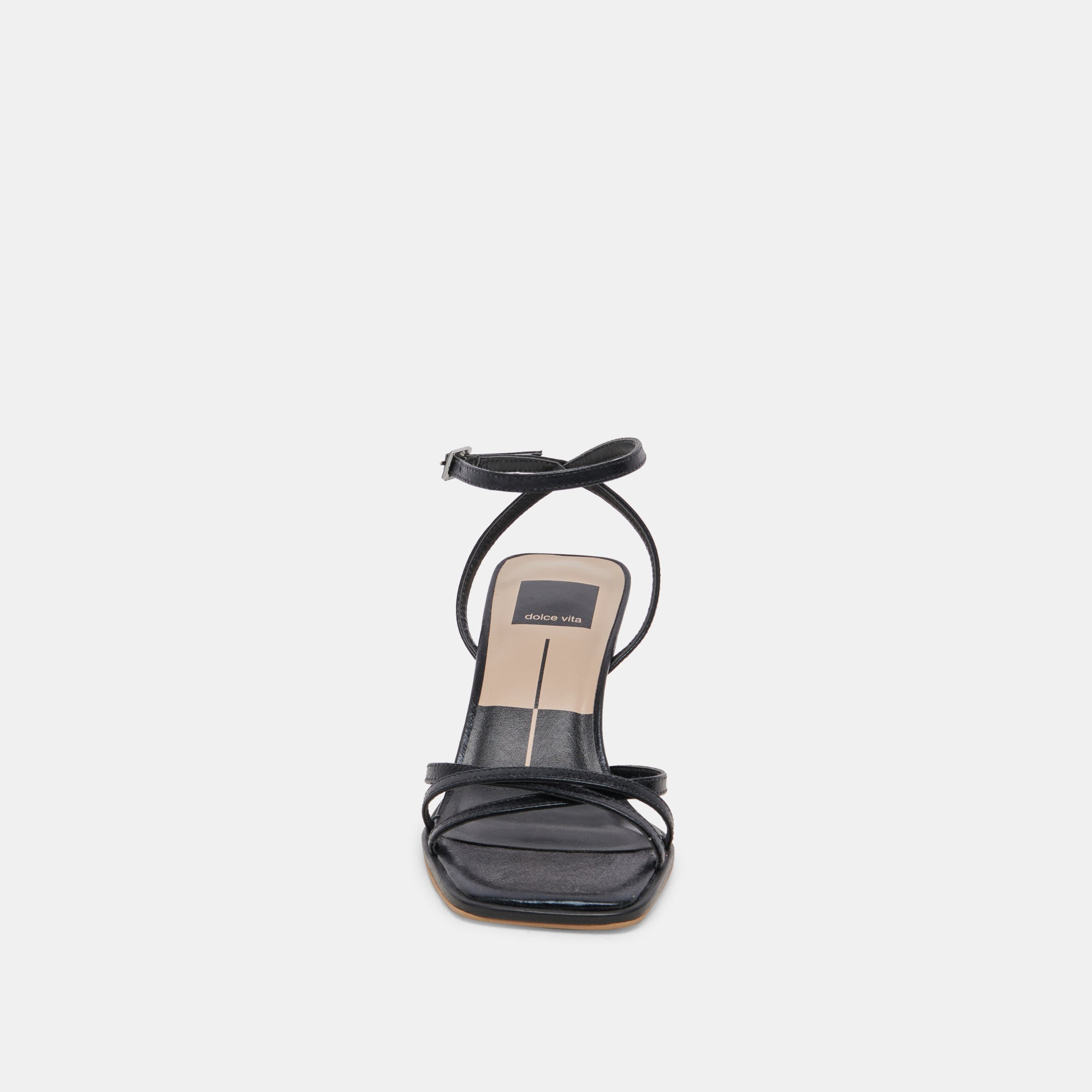 MANJI WIDE HEELS MIDNIGHT PATENT LEATHER - view 6