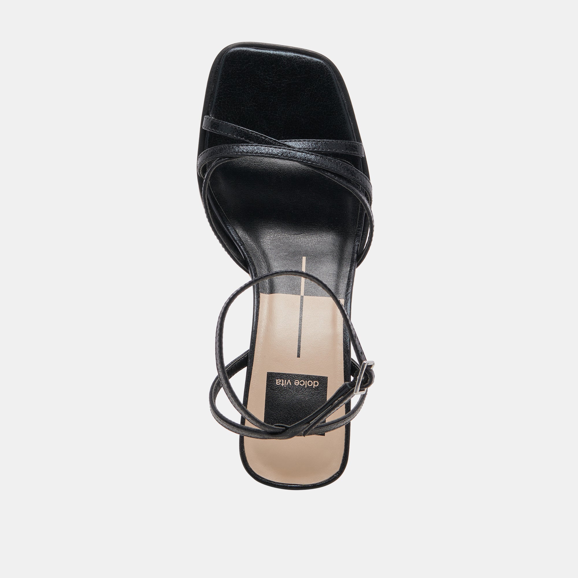 MANJI WIDE HEELS MIDNIGHT PATENT LEATHER - view 8