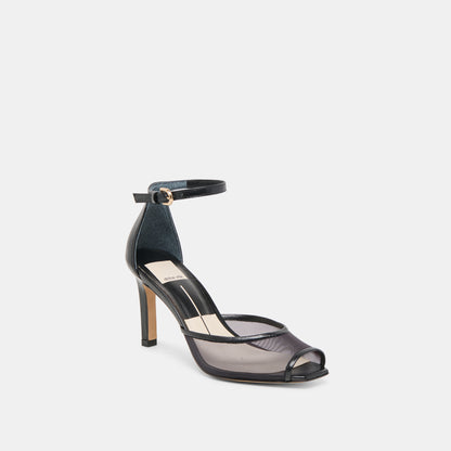 SERLO MESH HEELS ONYX MESH