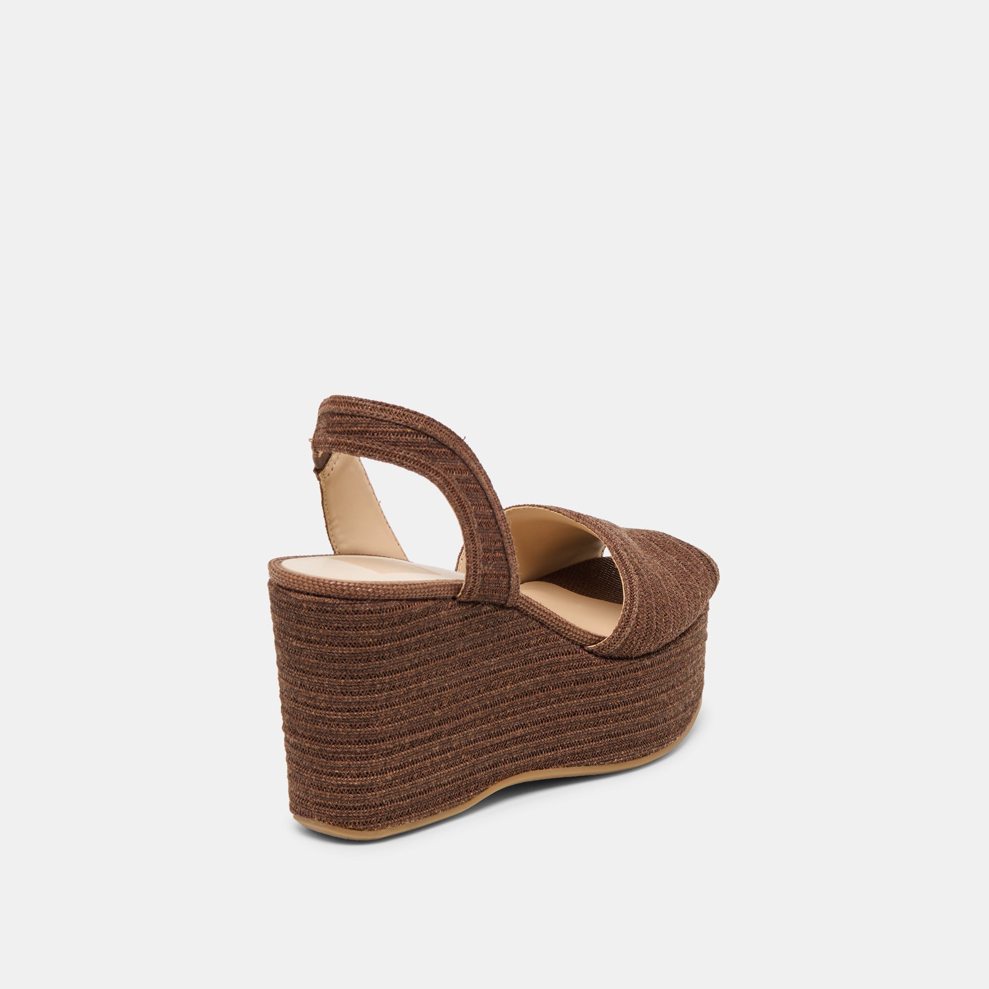 AKERA WEDGES COCOA RAFFIA - view 3