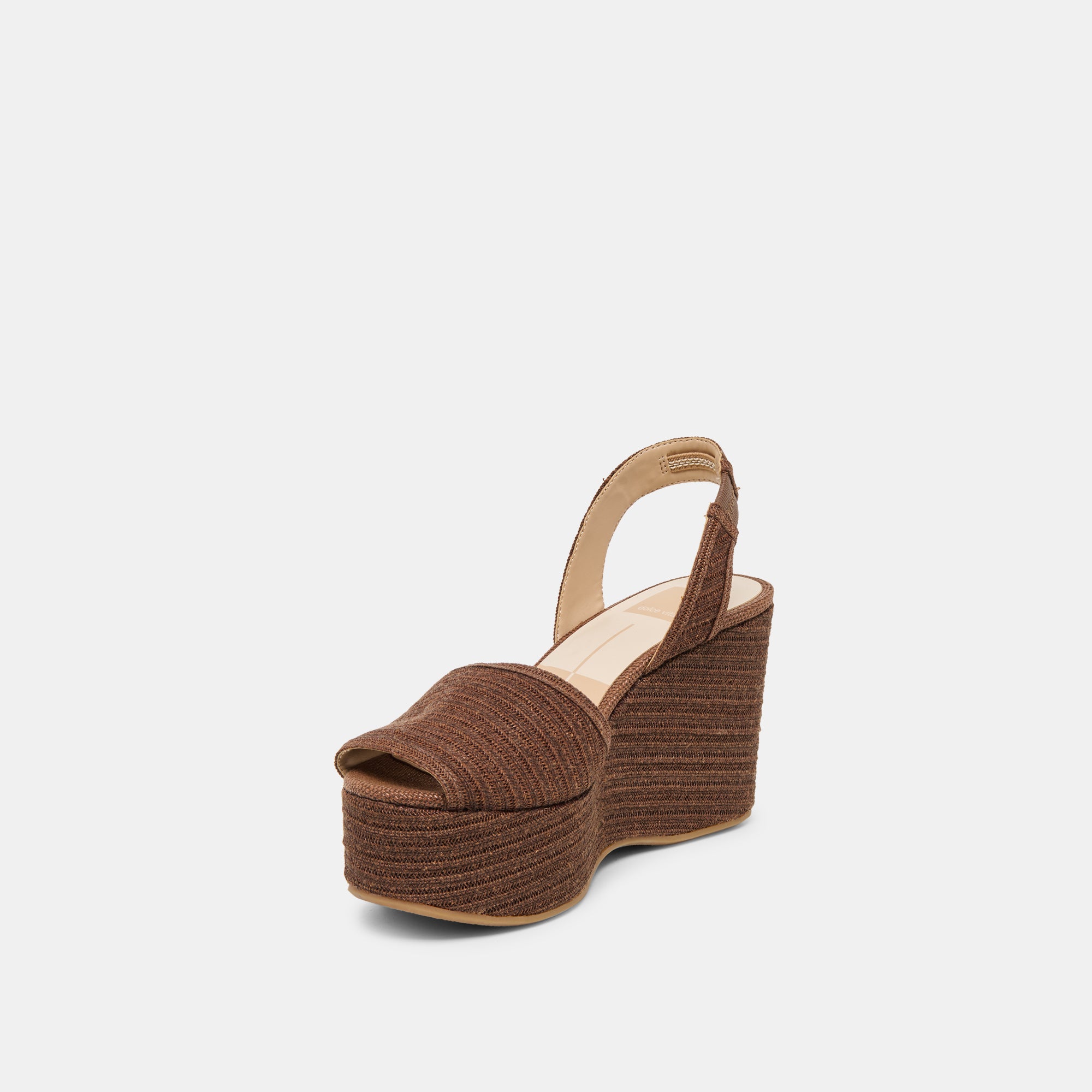 AKERA WEDGES COCOA RAFFIA - view 4