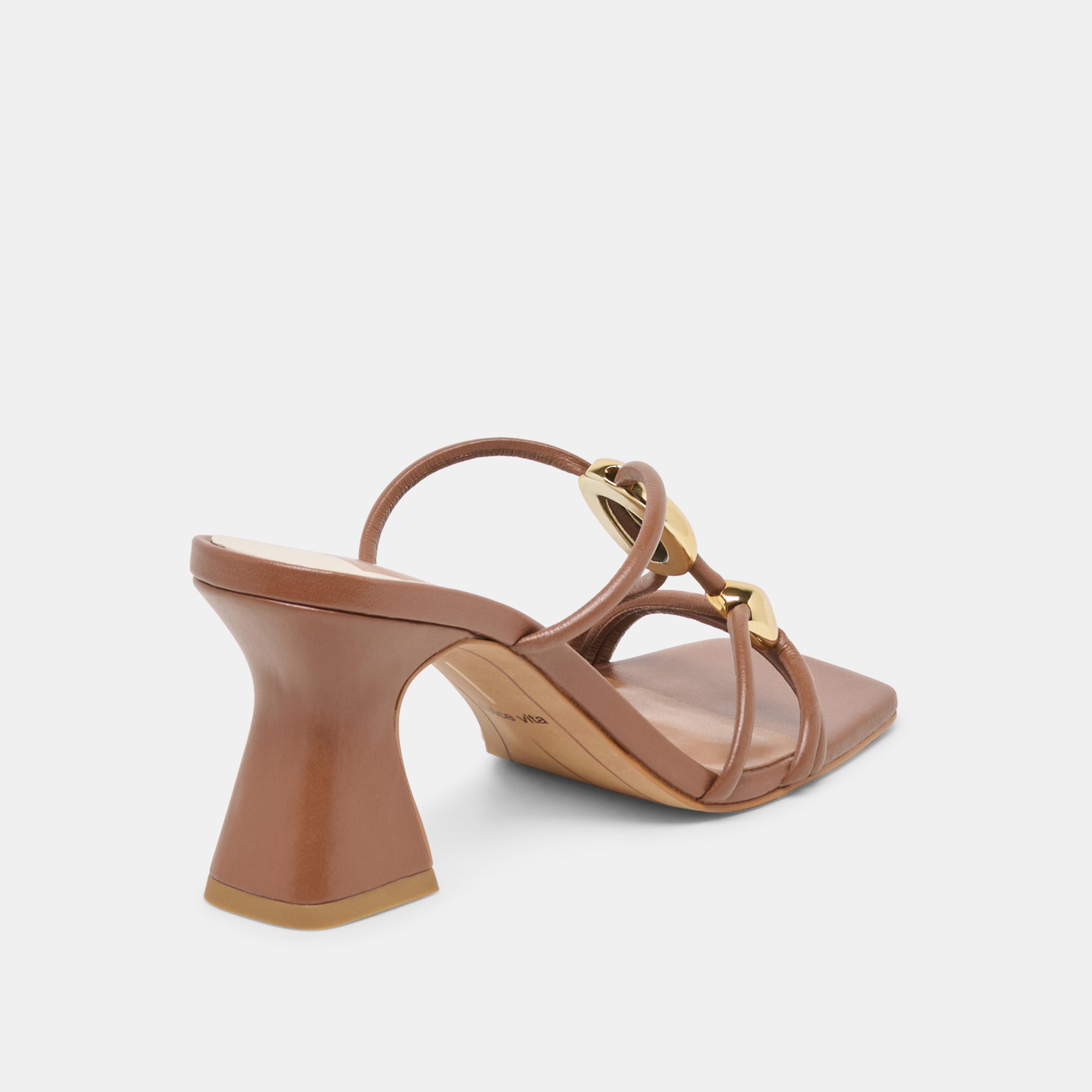 ALAYNA HEELS COGNAC LEATHER - view 5