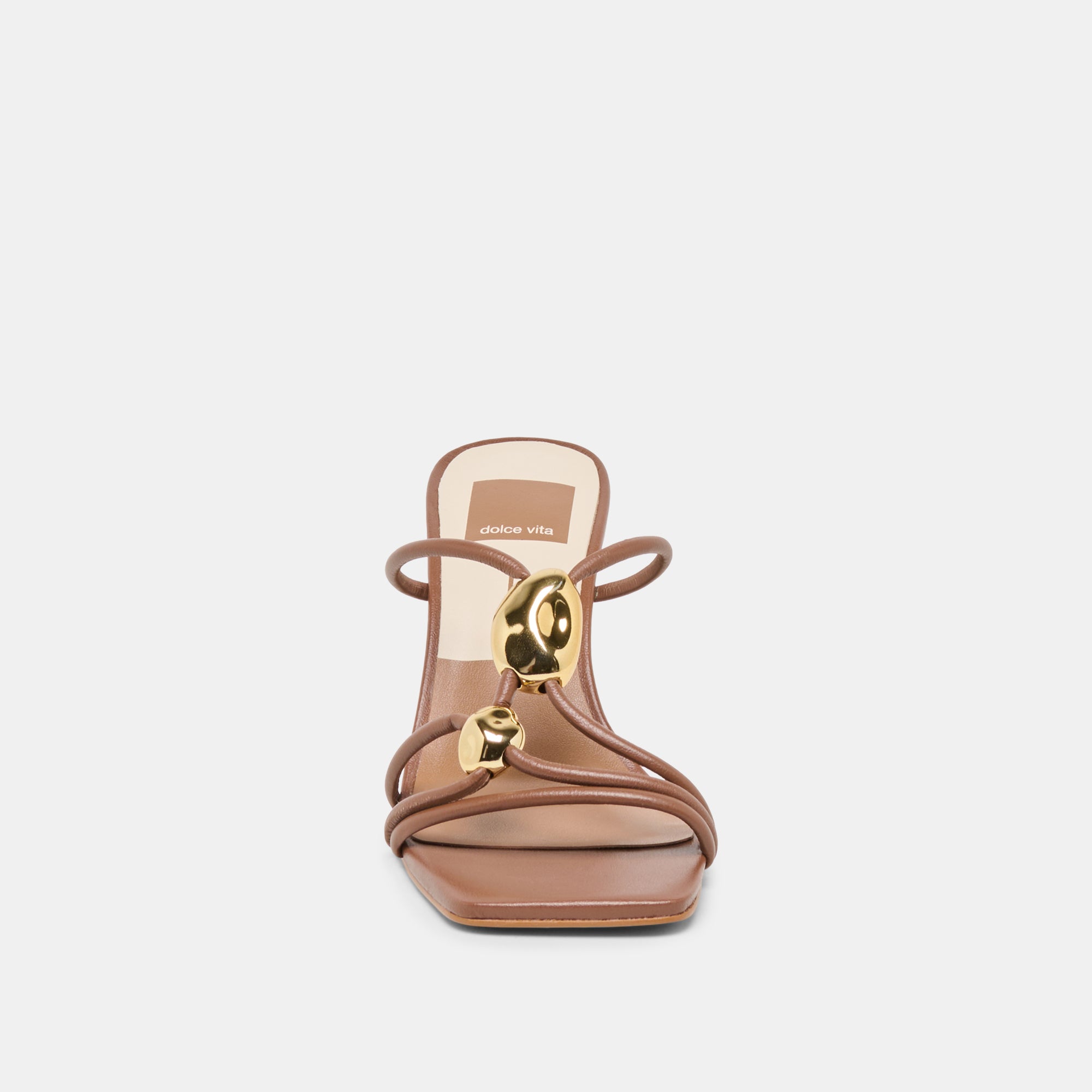 ALAYNA HEELS COGNAC LEATHER - view 8