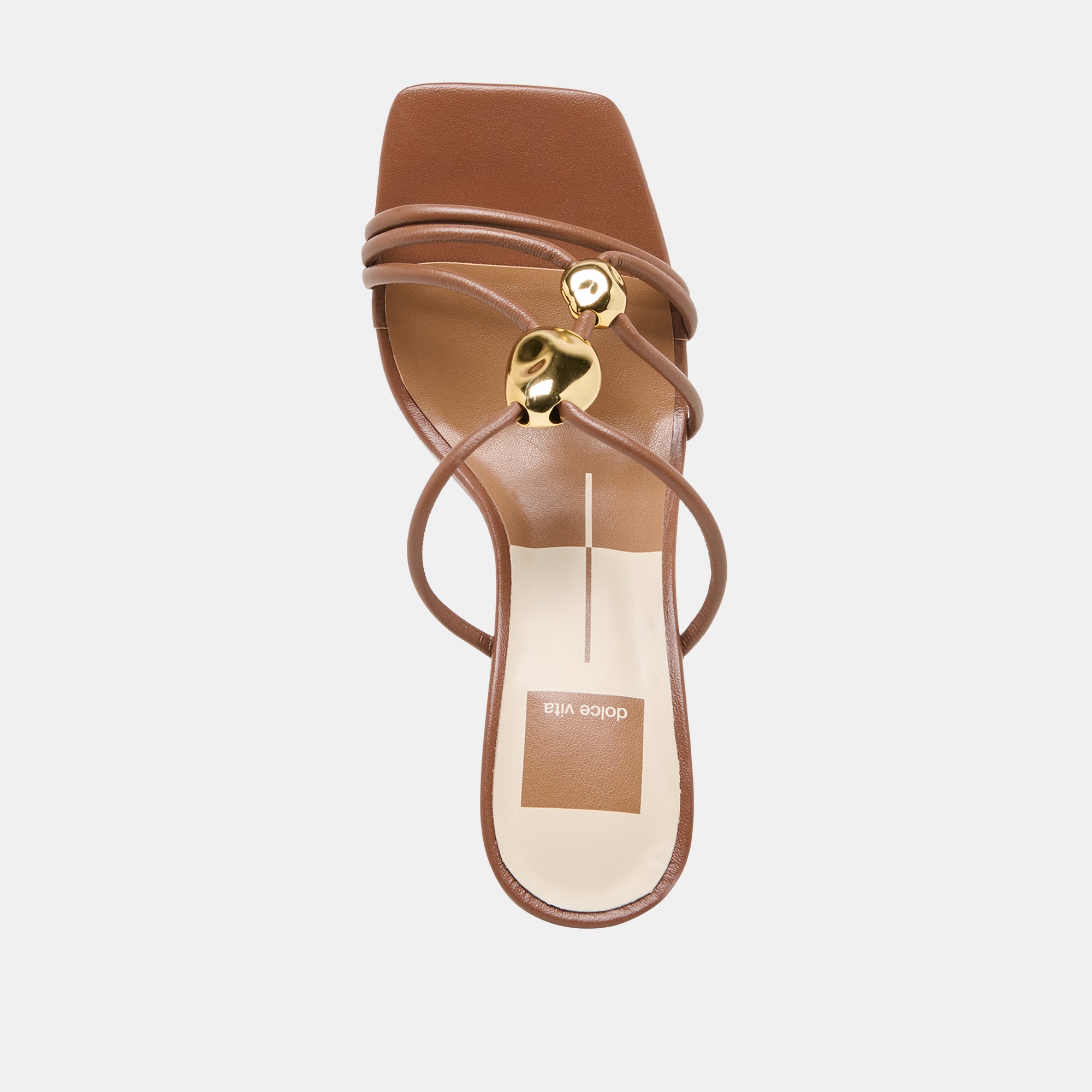 ALAYNA HEELS COGNAC LEATHER - view 10