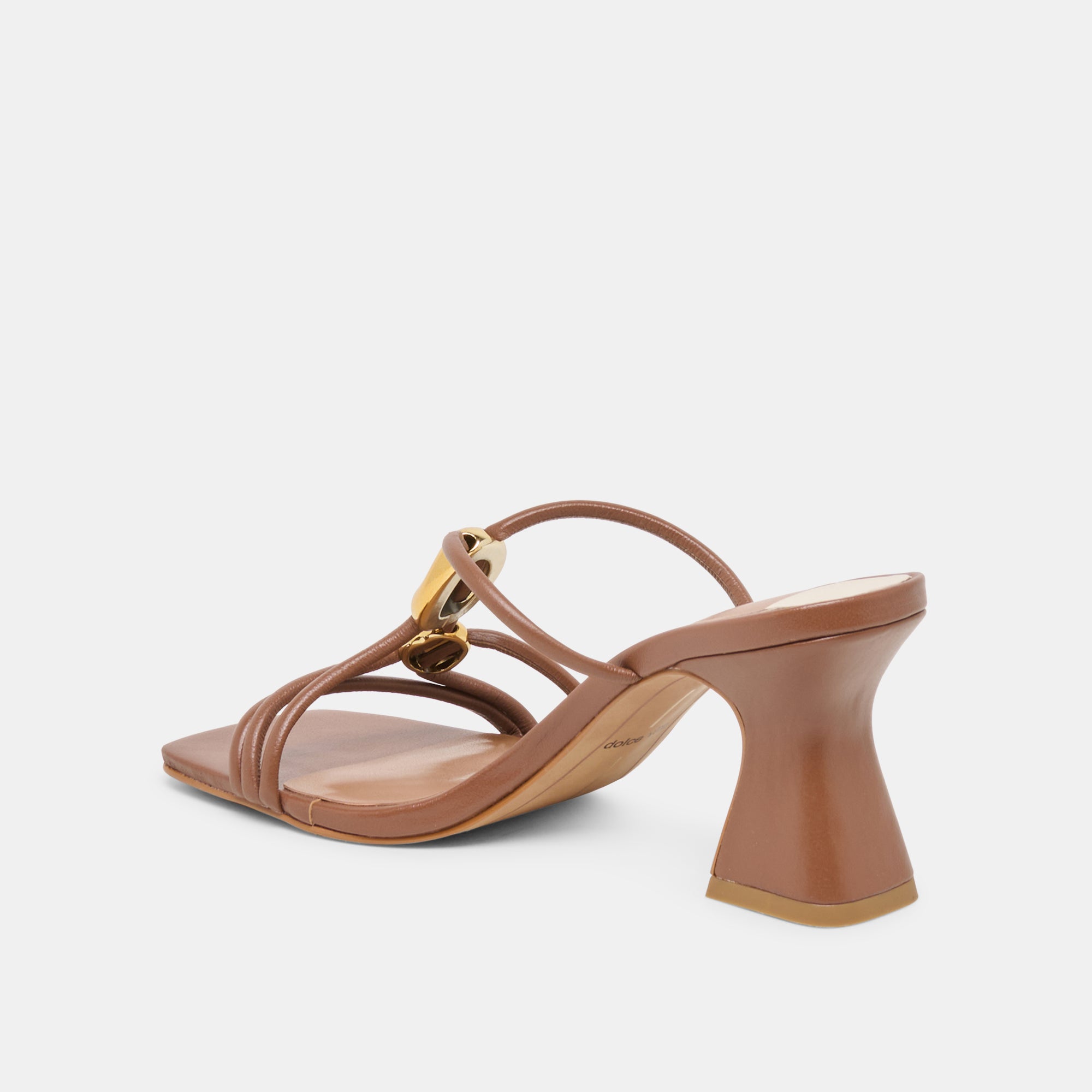 ALAYNA HEELS COGNAC LEATHER - view 7