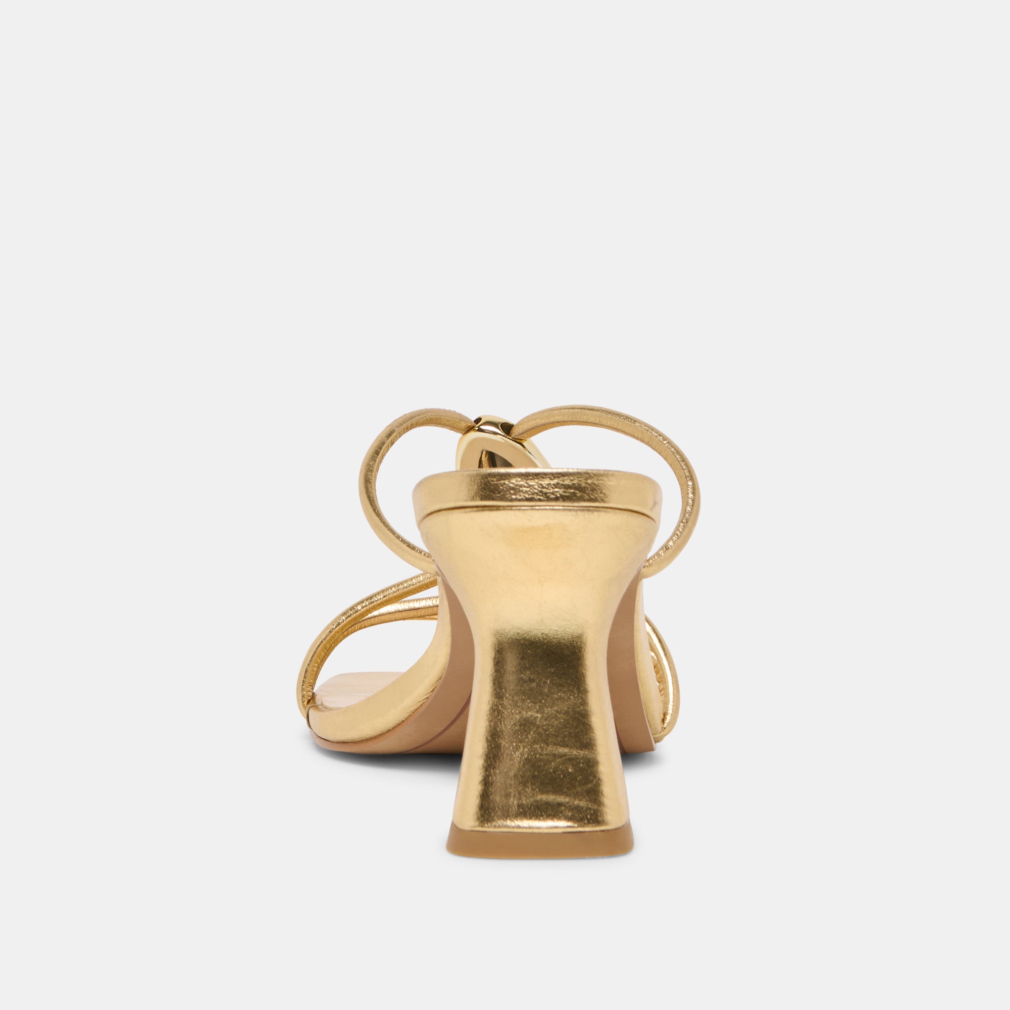 ALAYNA HEELS GOLD LEATHER - view 7