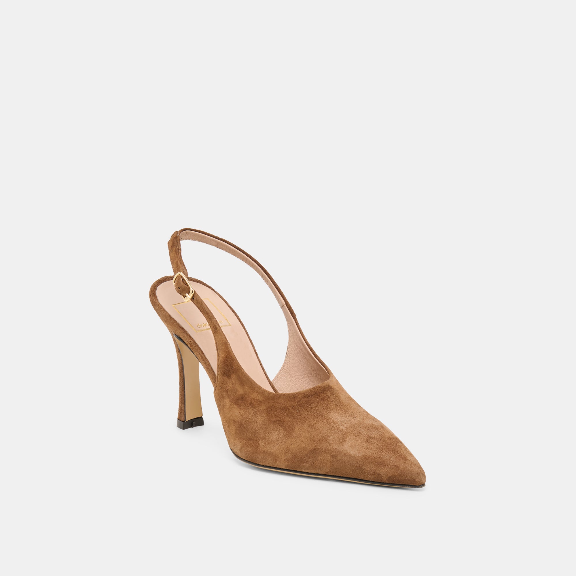 ALINNA HEELS BROWN SUEDE - view 2