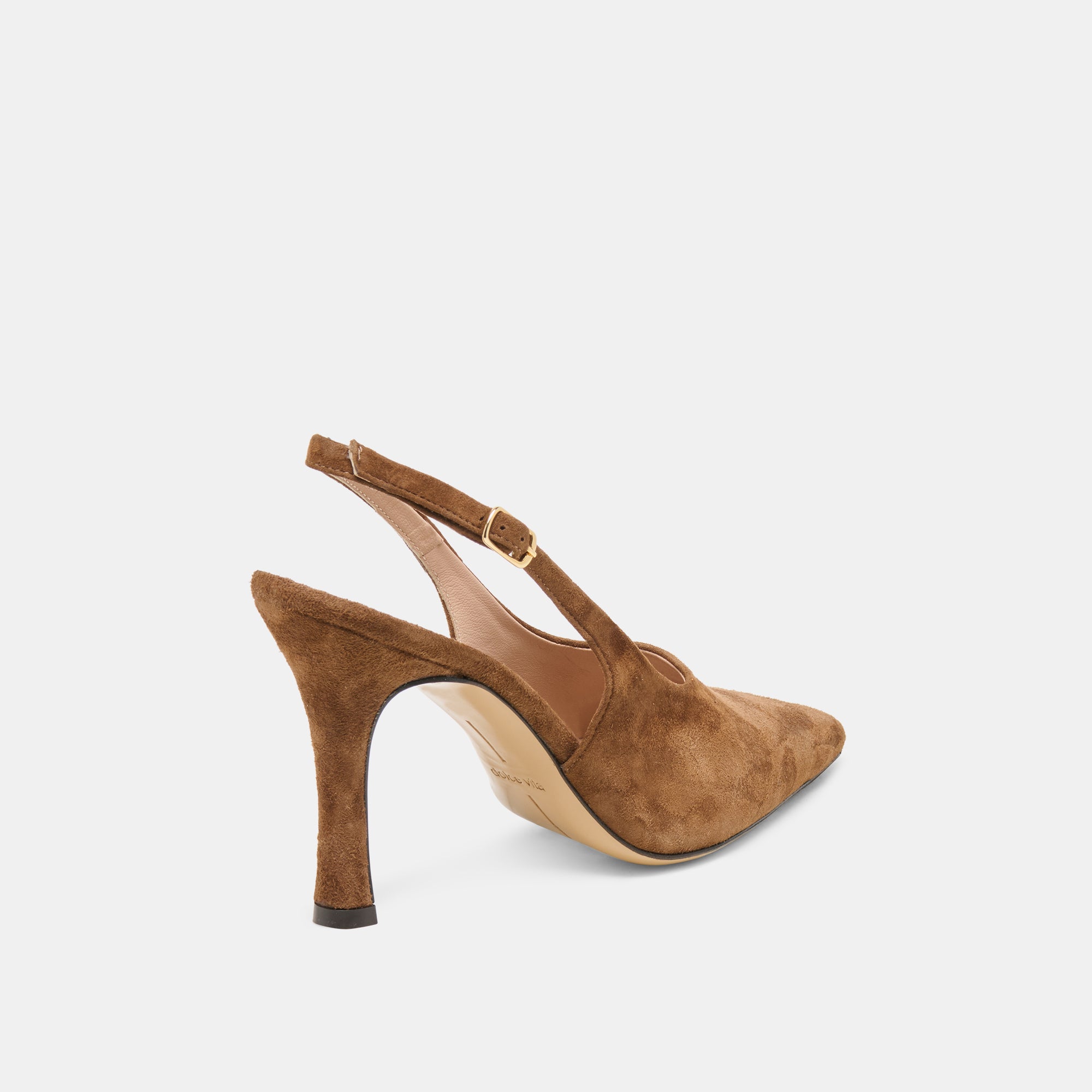 ALINNA HEELS BROWN SUEDE - view 3