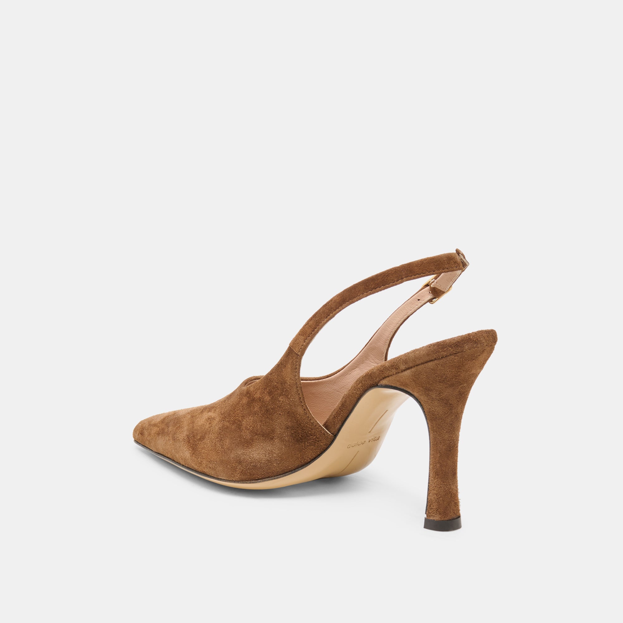 ALINNA HEELS BROWN SUEDE - view 5