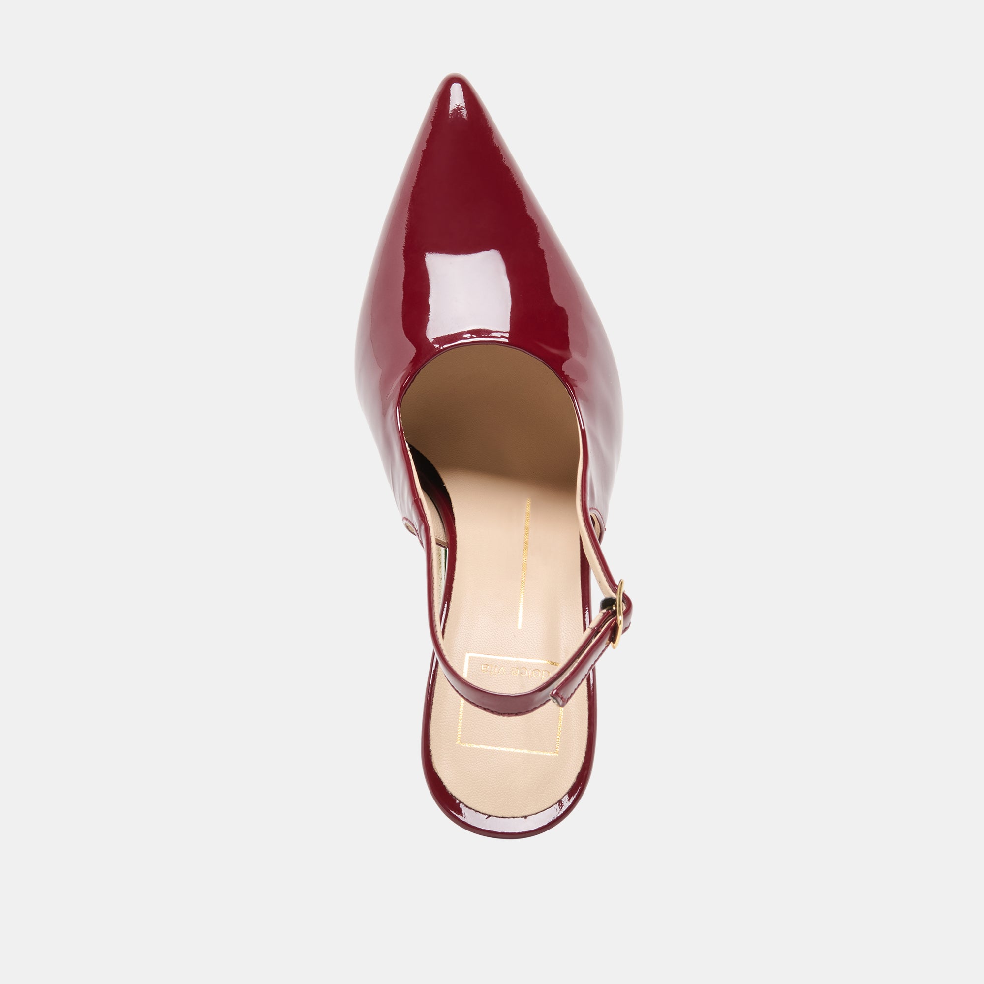 ALINNA HEELS BURGUNDY PATENT LEATHER - view 8