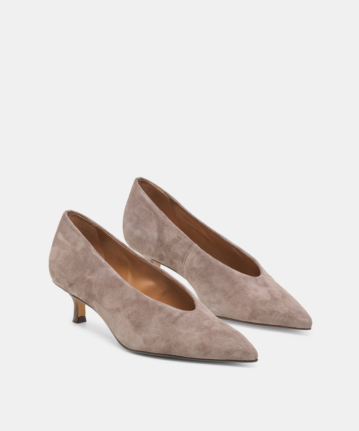 ALWYN HEELS DOVE SUEDE - view 2