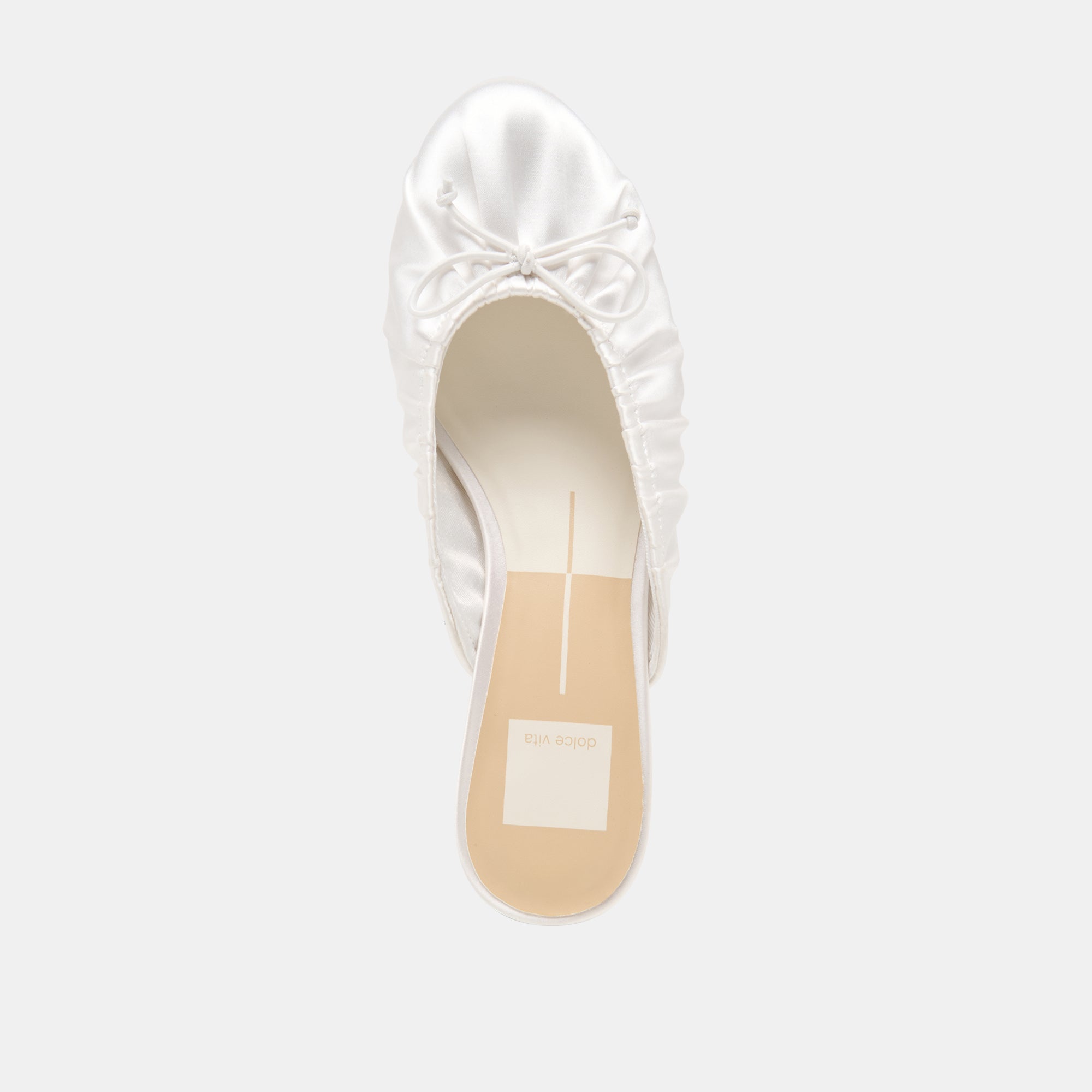 ARDENA SATIN HEELS TRUE WHITE SATIN - view 8
