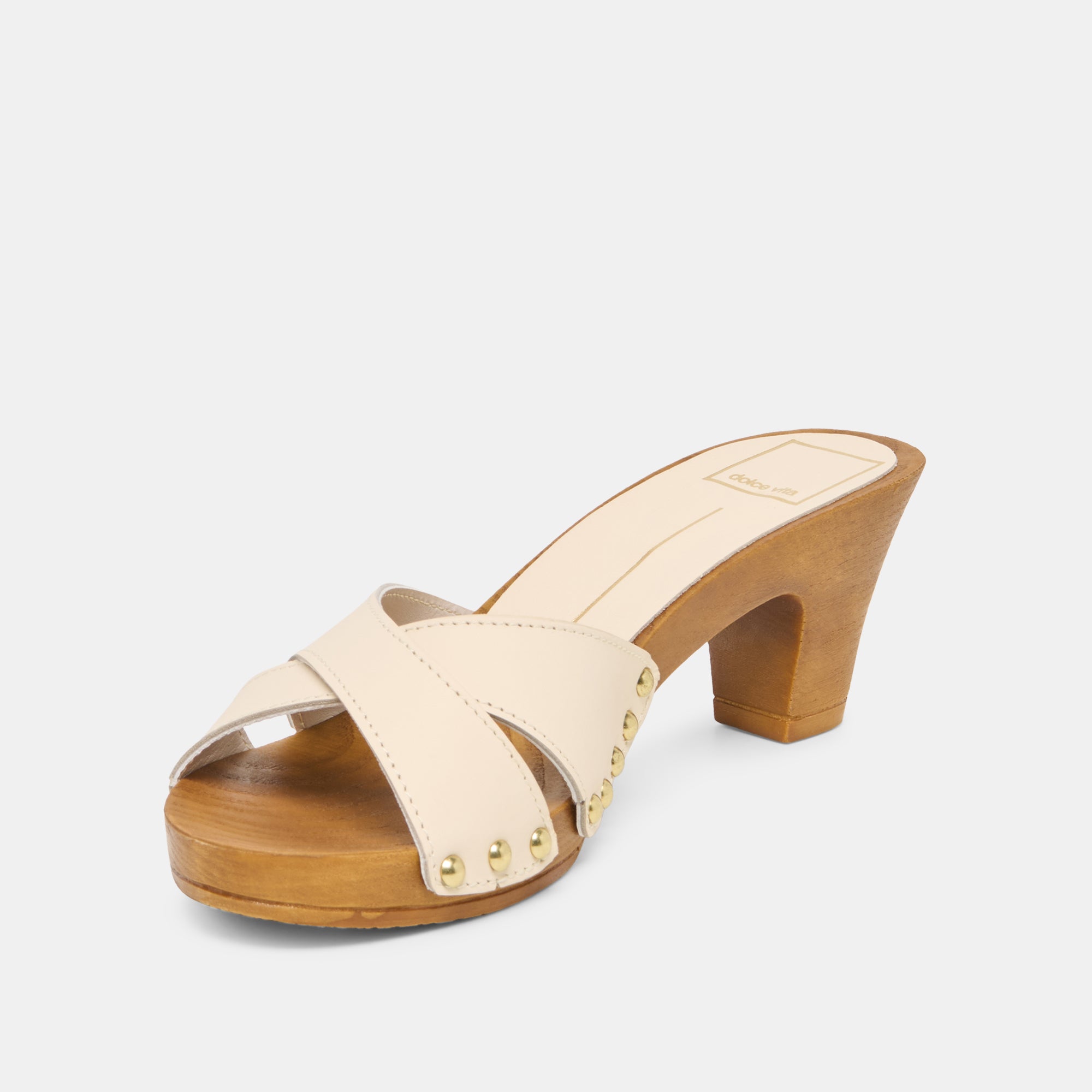 AVERIE HEELS BONE LEATHER - view 4