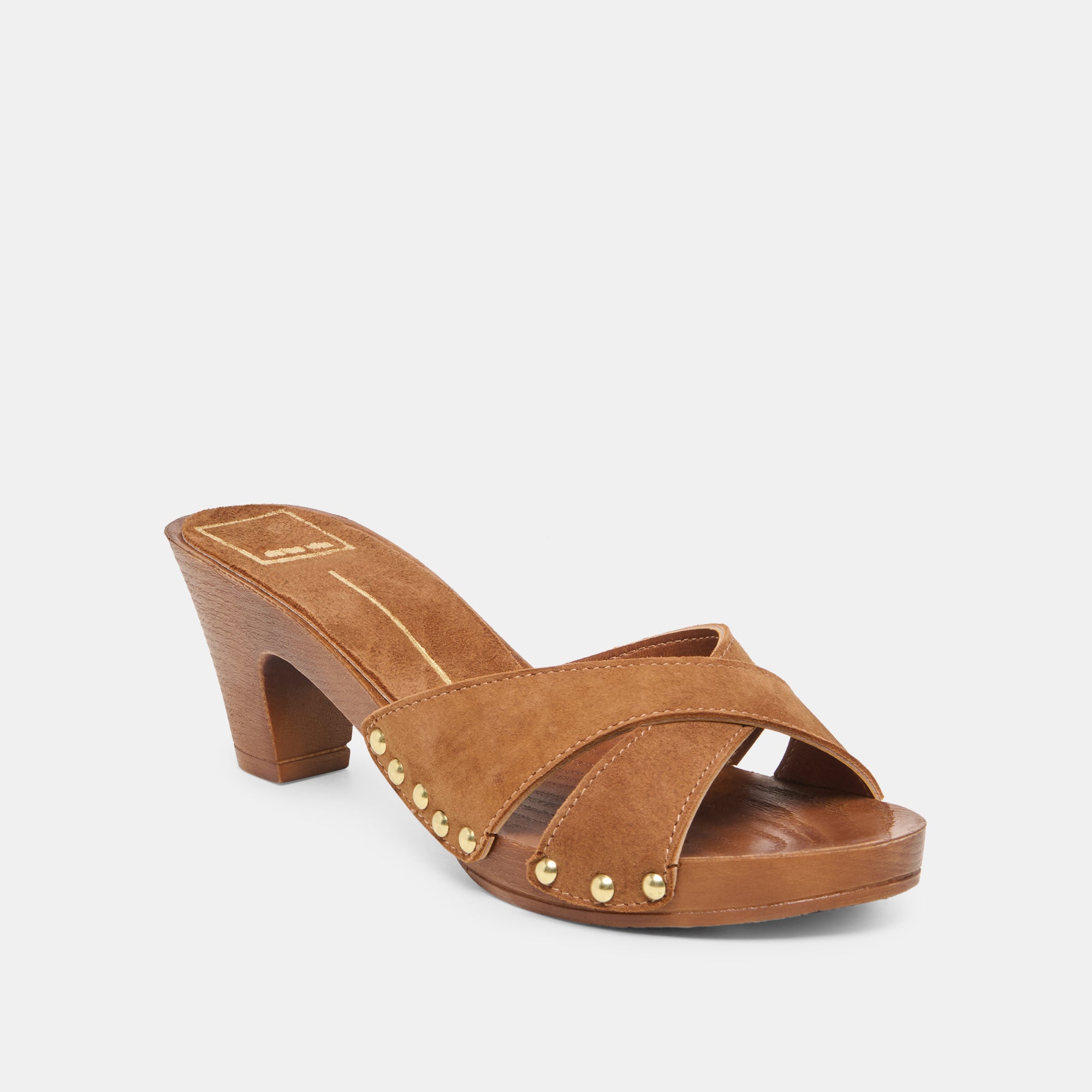 AVERIE HEELS BROWN NUBUCK - view 2