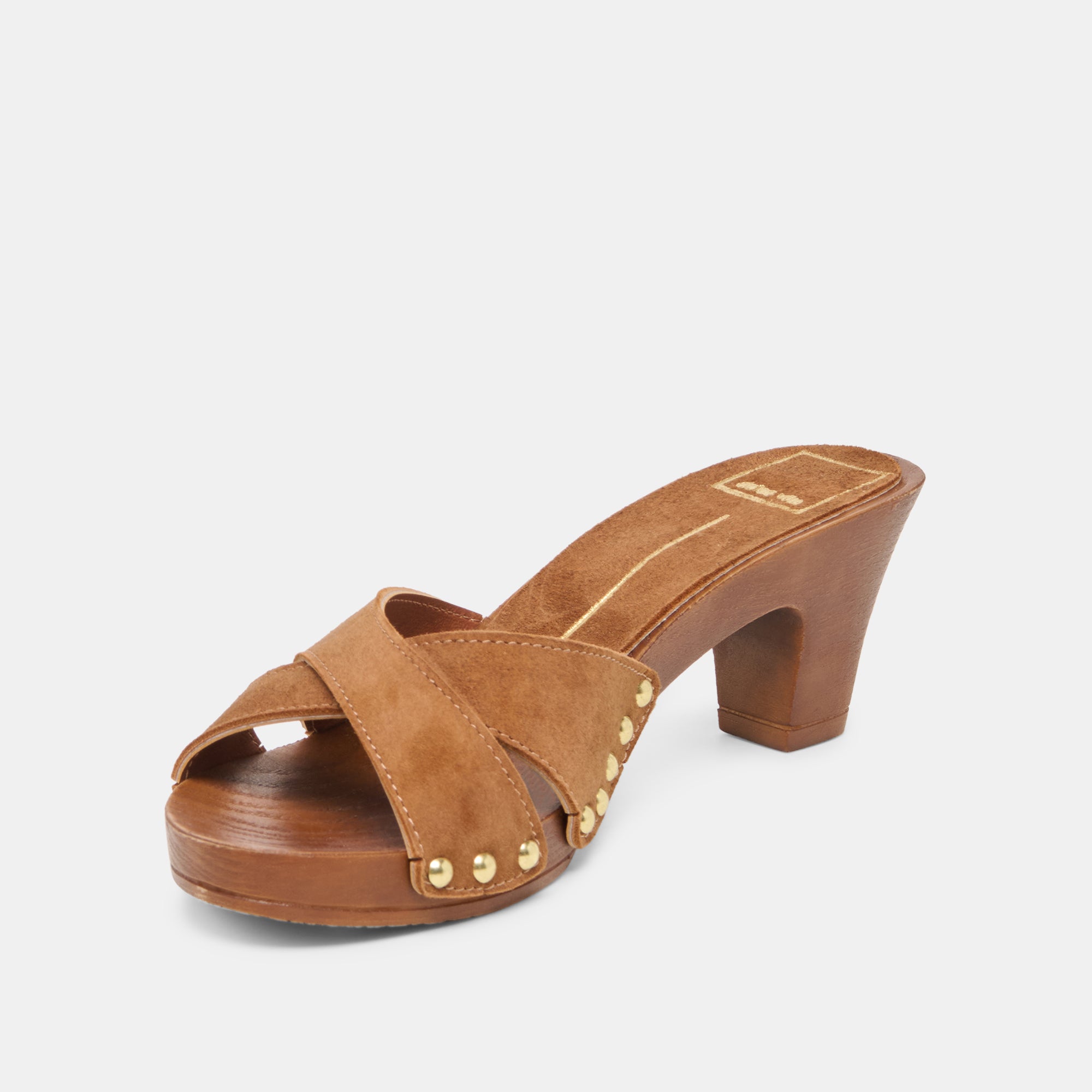 AVERIE HEELS BROWN NUBUCK - view 4