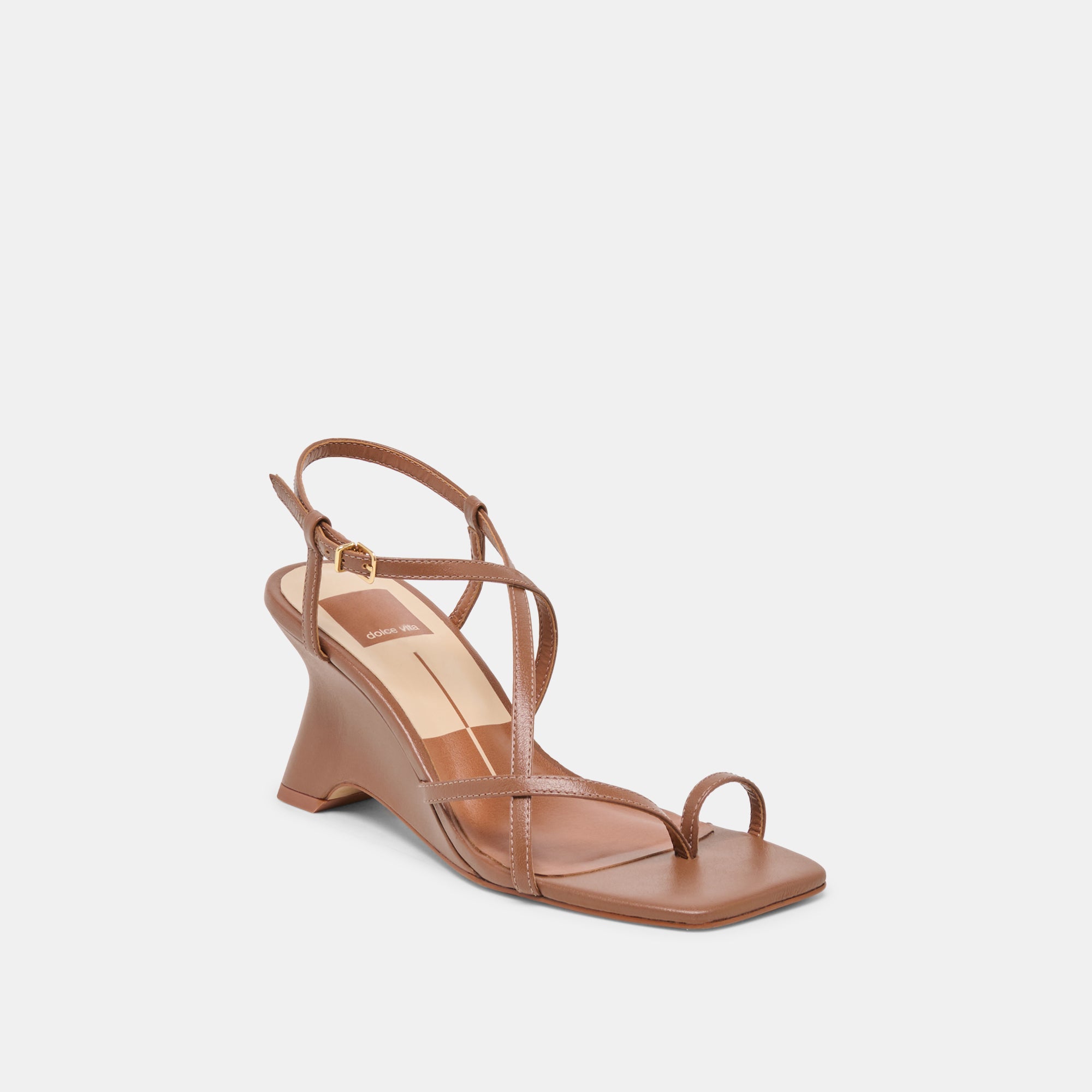 AYLEE WEDGES COGNAC LEATHER - view 3