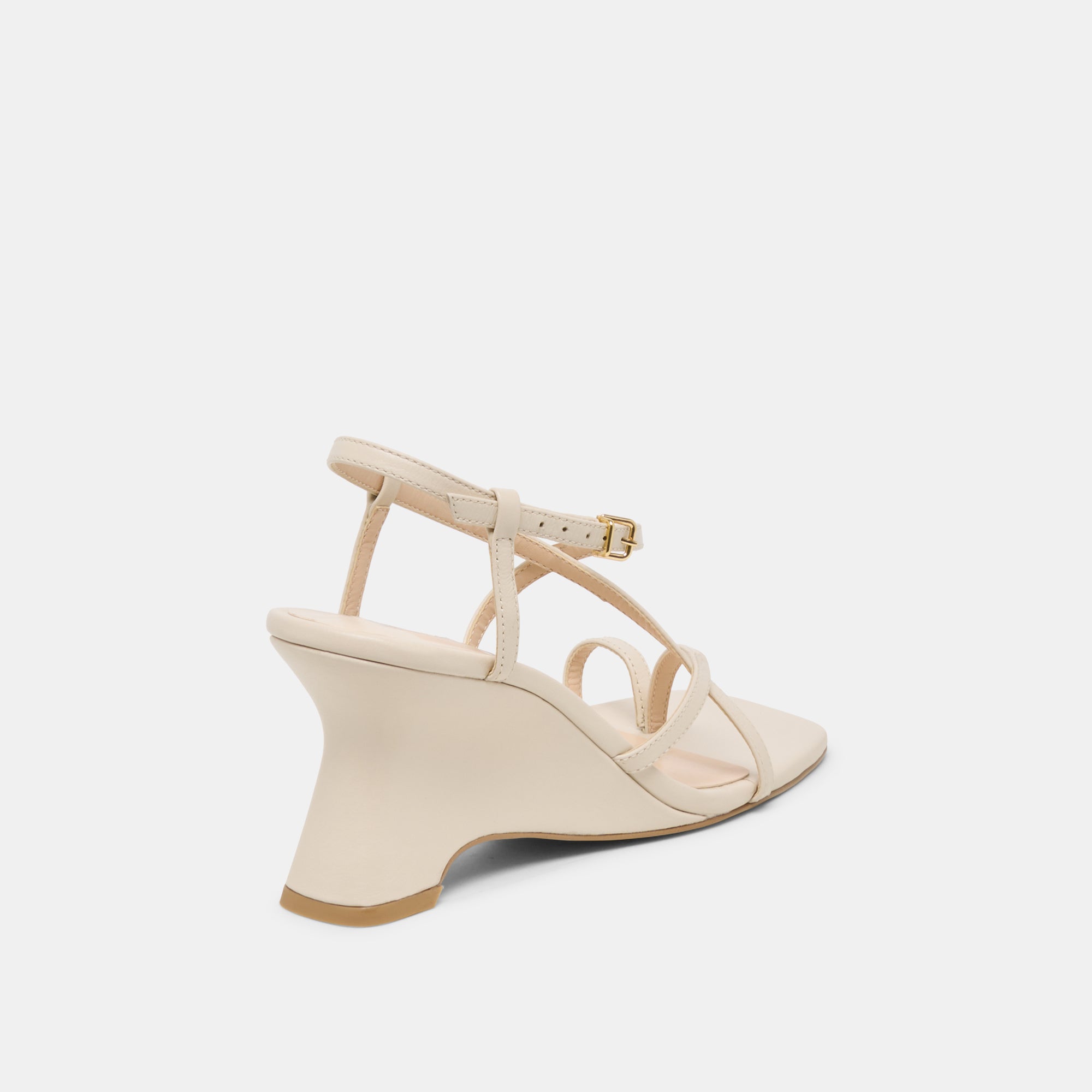 AYLEE WEDGES CREAM LEATHER - view 3