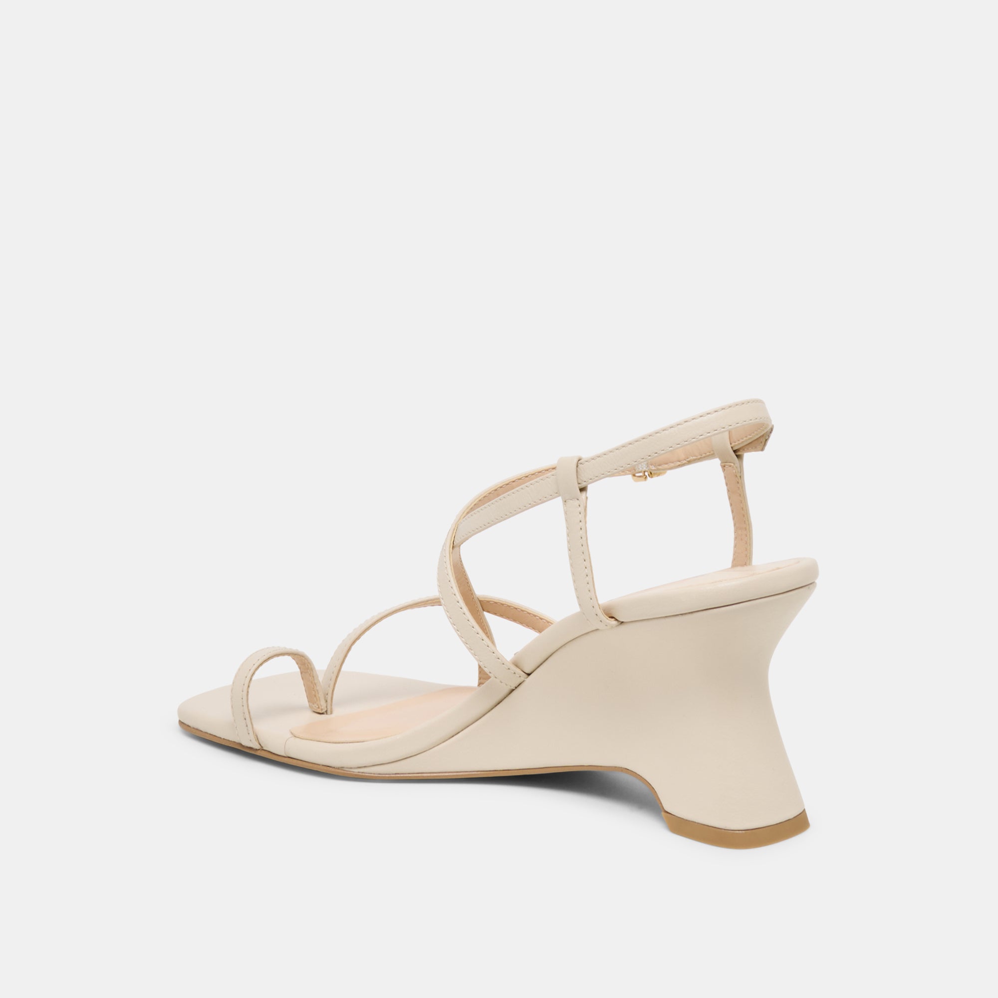 AYLEE WEDGES CREAM LEATHER - view 5