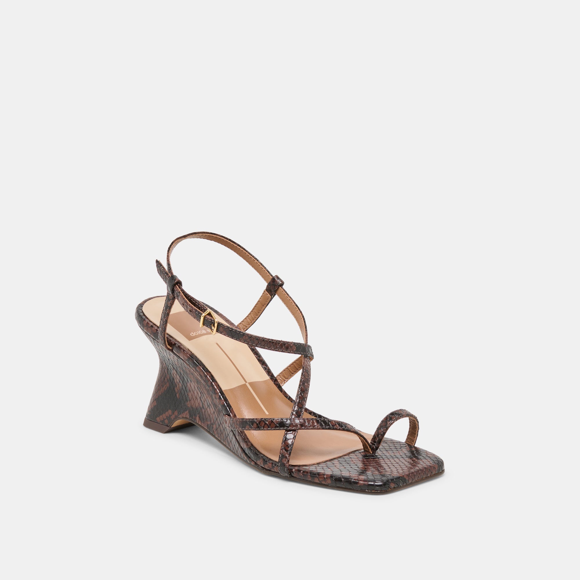 AYLEE WEDGES JAVA EMBOSSED LEATHER - view 2