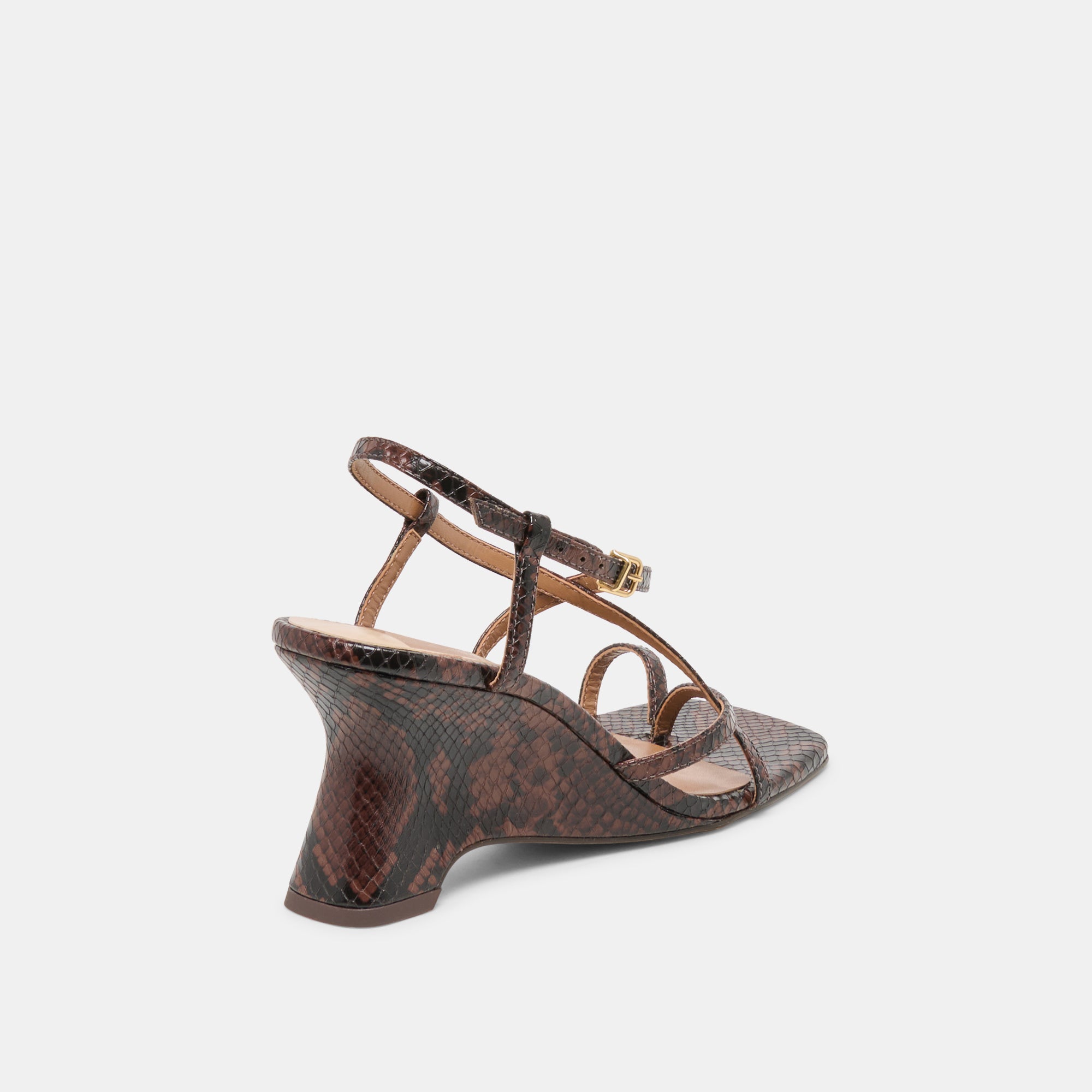 AYLEE WEDGES JAVA EMBOSSED LEATHER - view 3
