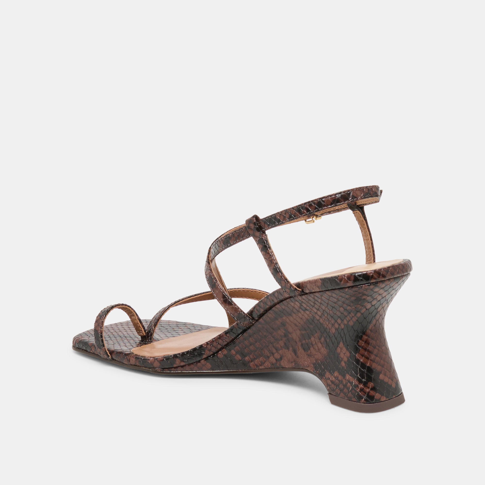 AYLEE WEDGES JAVA EMBOSSED LEATHER - view 5