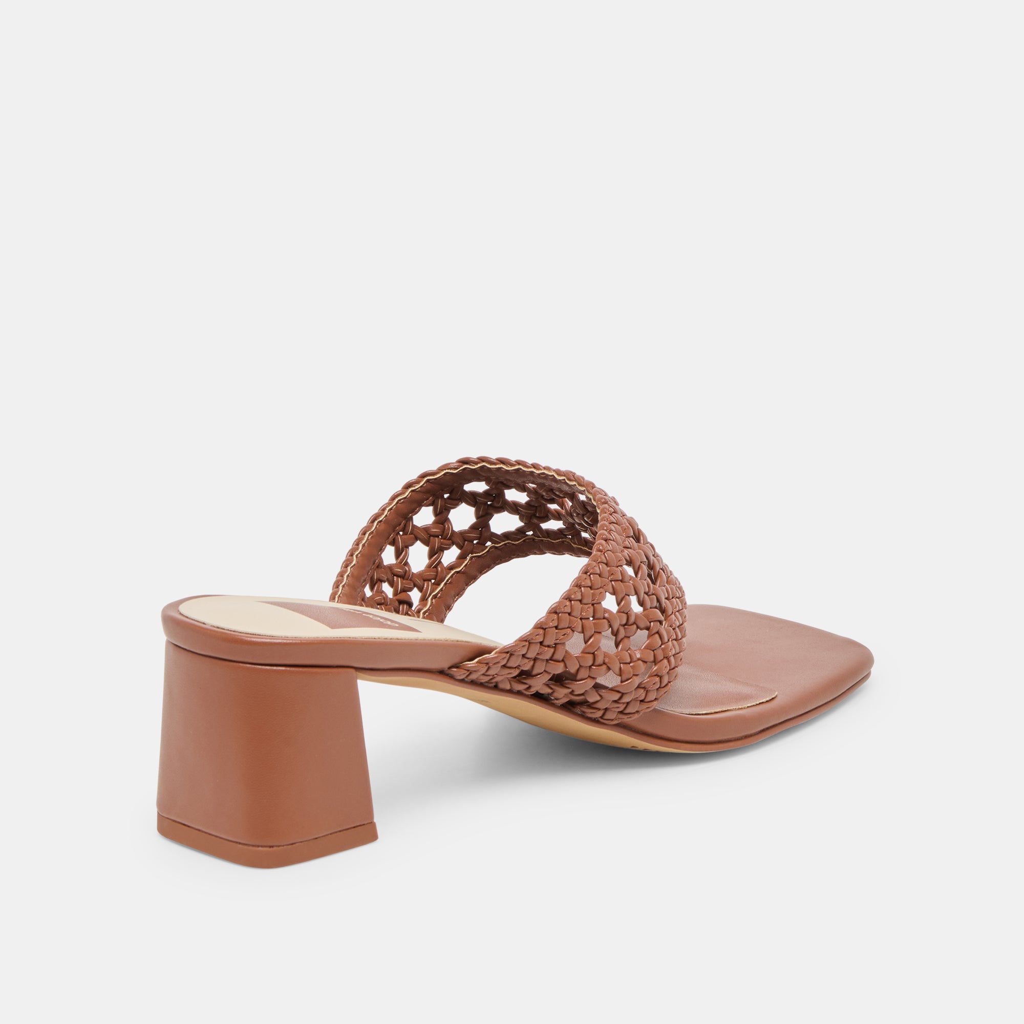 BARLO HEELS COGNAC WOVEN STELLA - view 5
