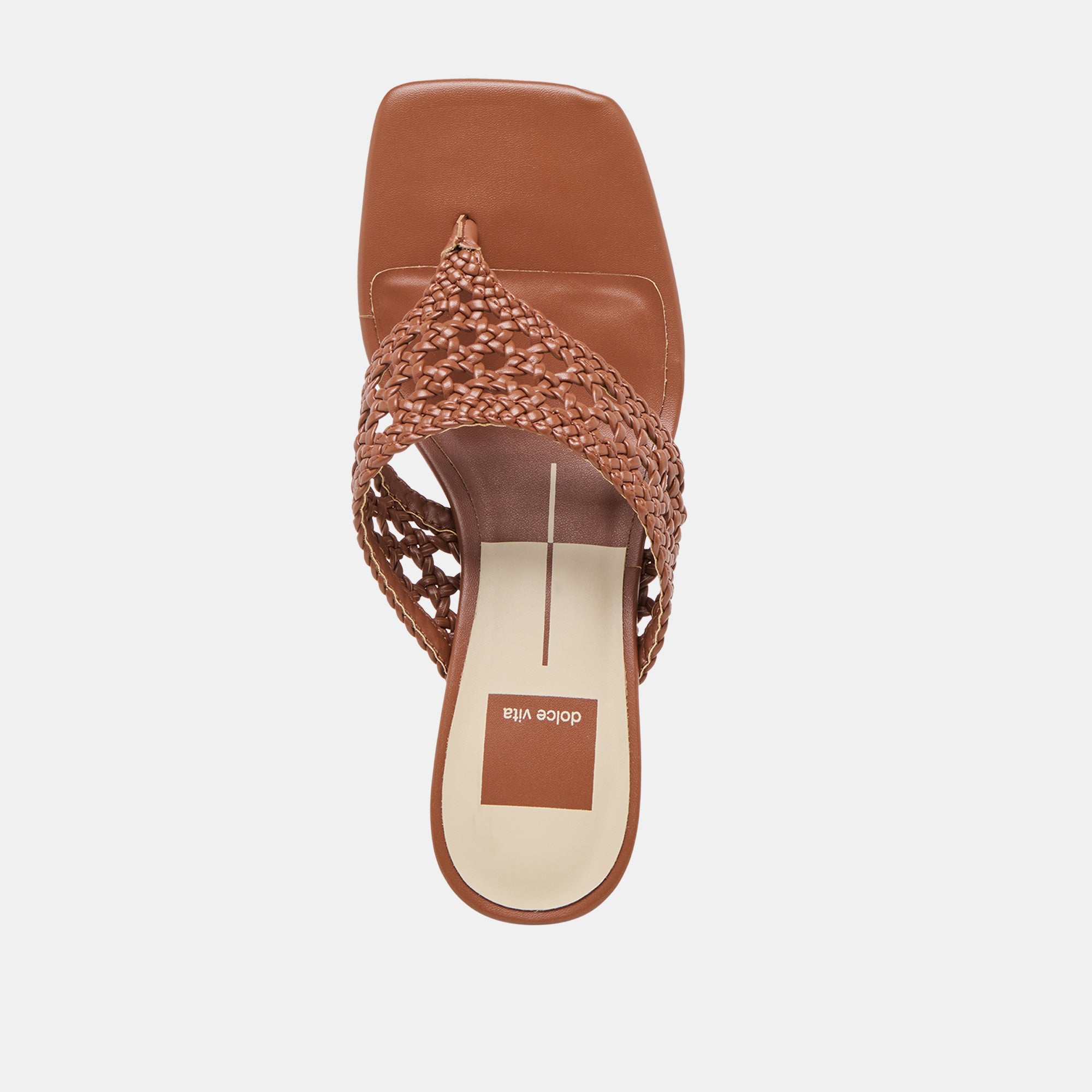 BARLO HEELS COGNAC WOVEN STELLA - view 10