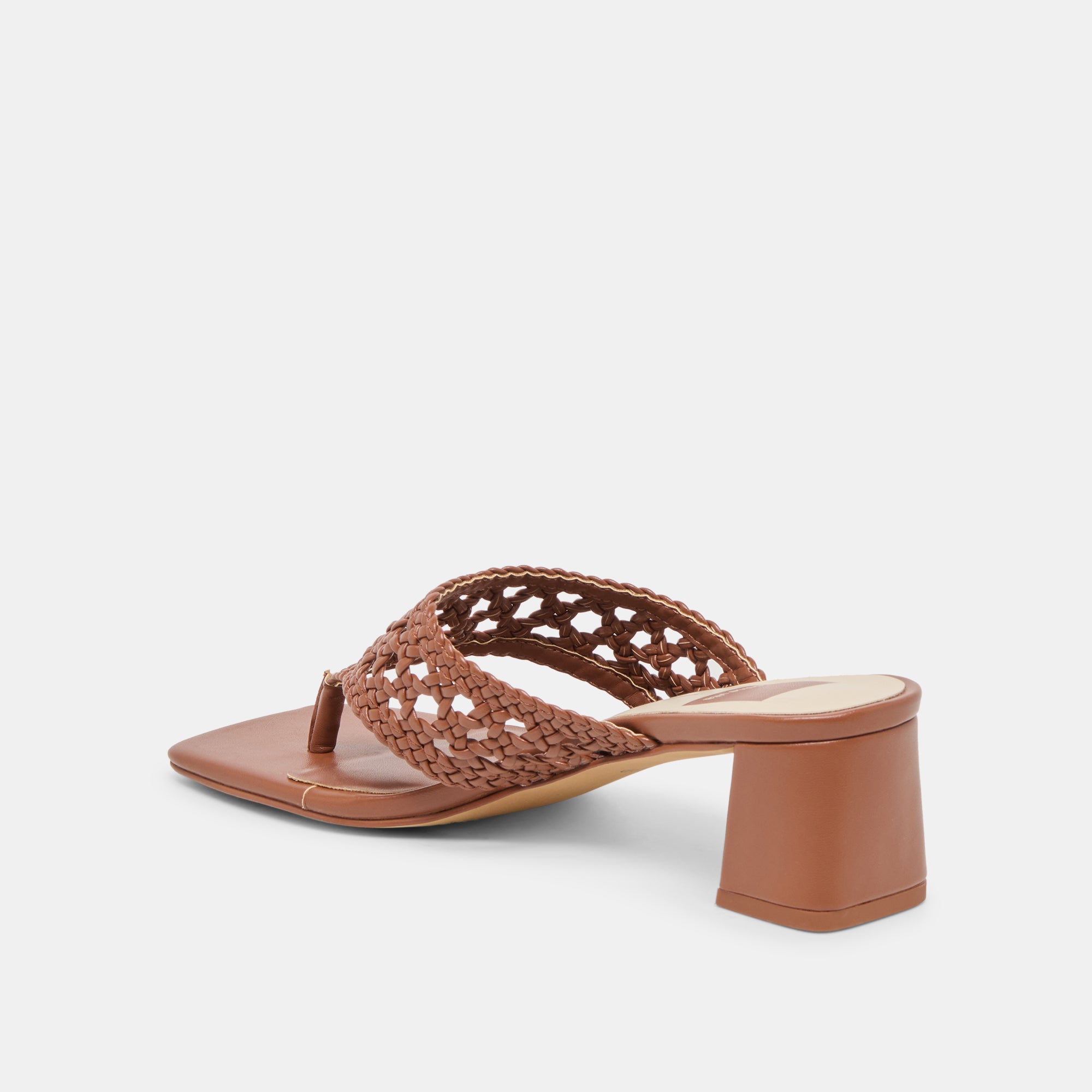 BARLO HEELS COGNAC WOVEN STELLA - view 7