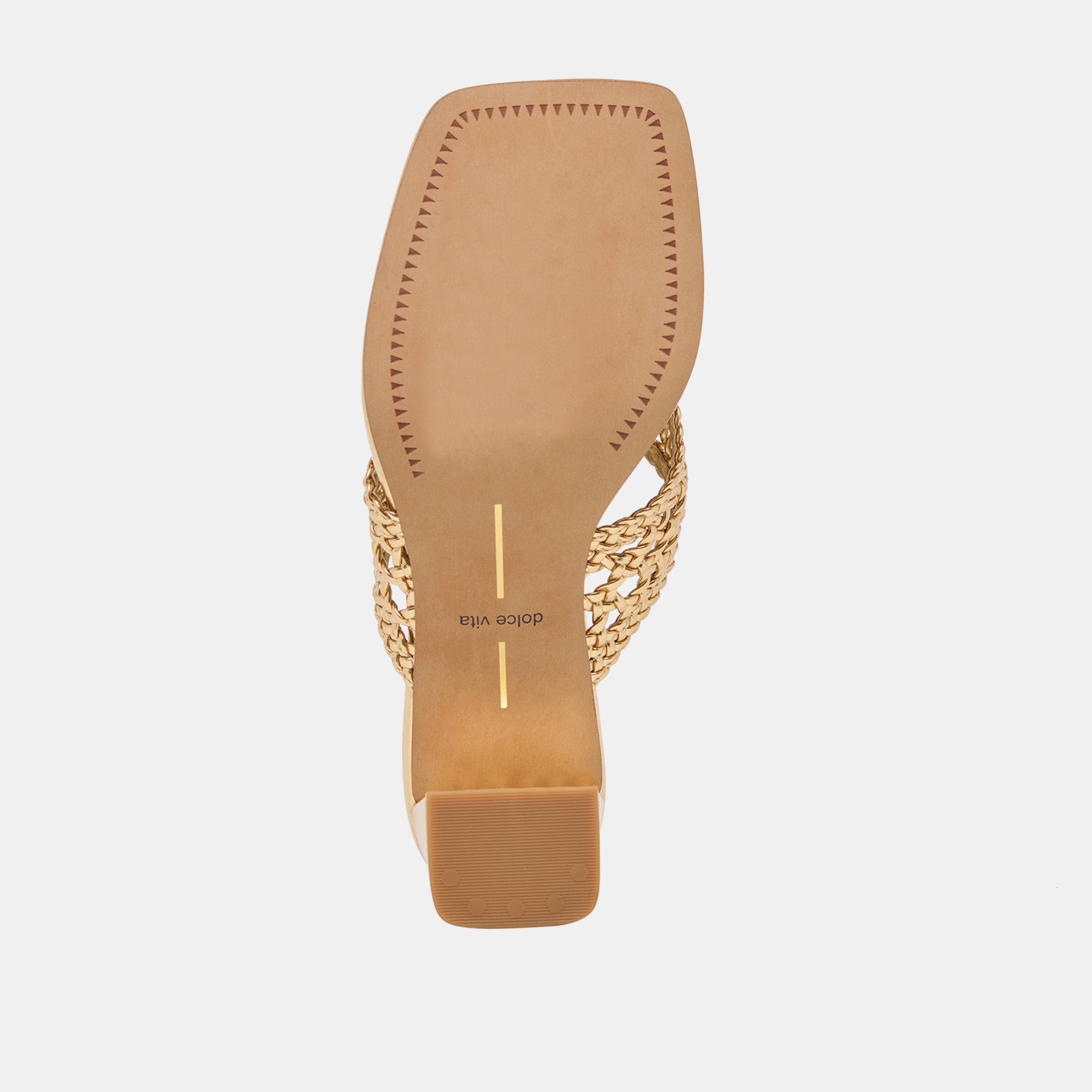 BARLO HEELS GOLD WOVEN STELLA - view 11